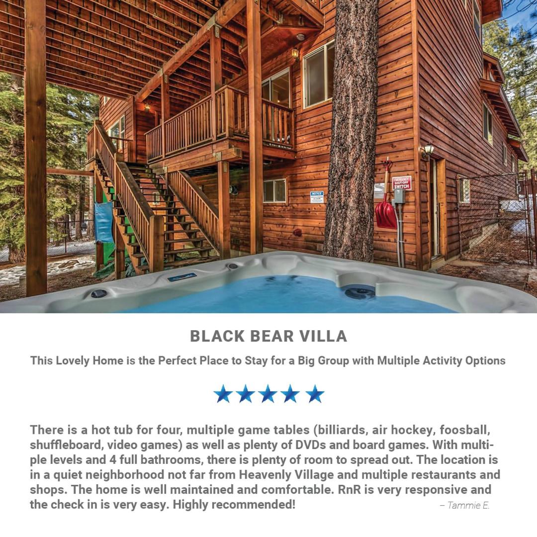 Black Bear Villa - large 4 BR 4 BA hot tub game room
