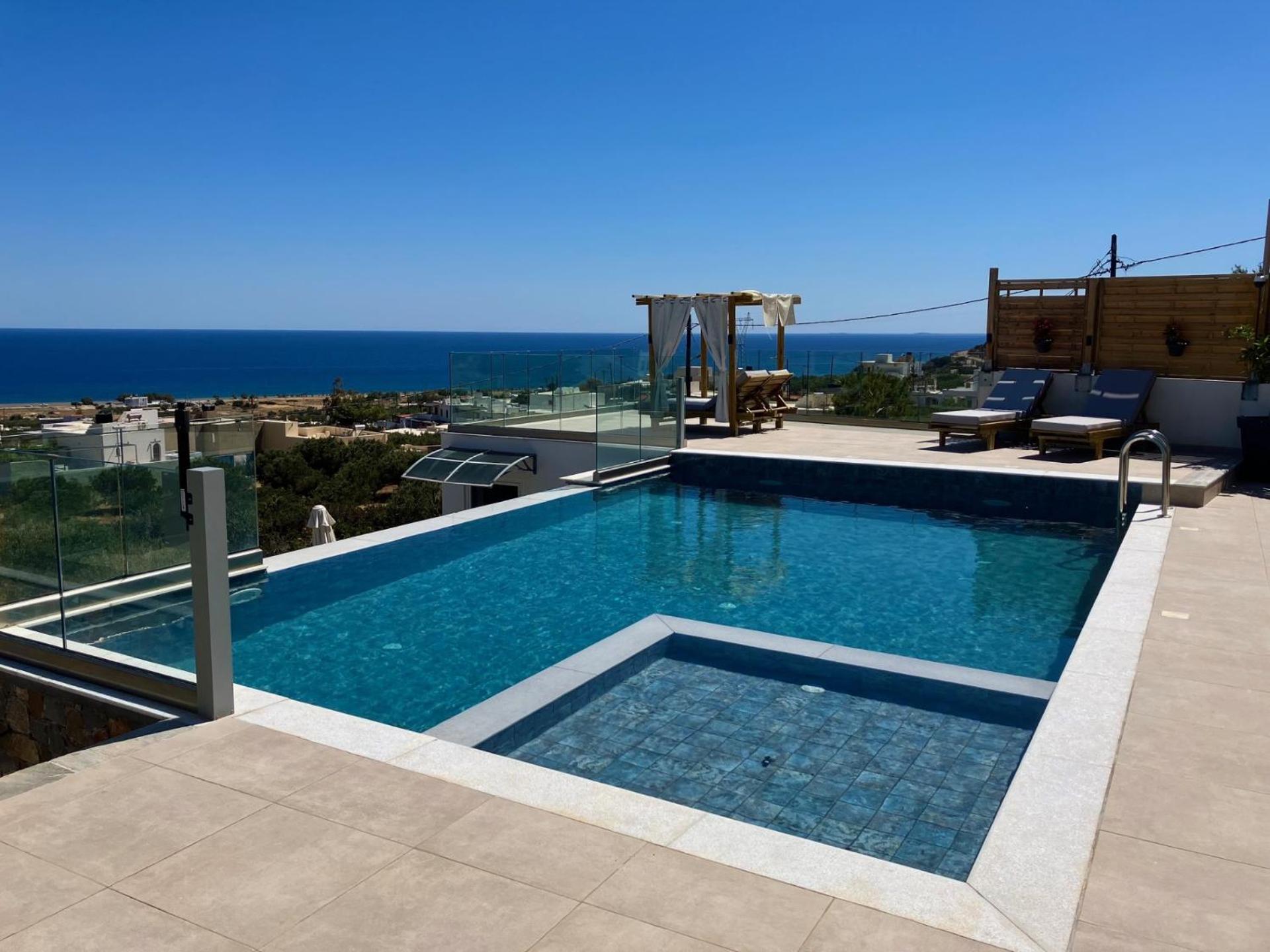 Zax sea view villas 4-Villa heated Pool Complex