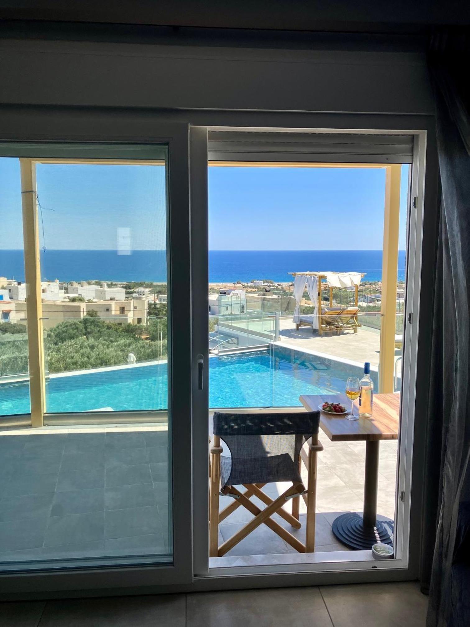 Zax sea view villas 4-Villa heated Pool Complex