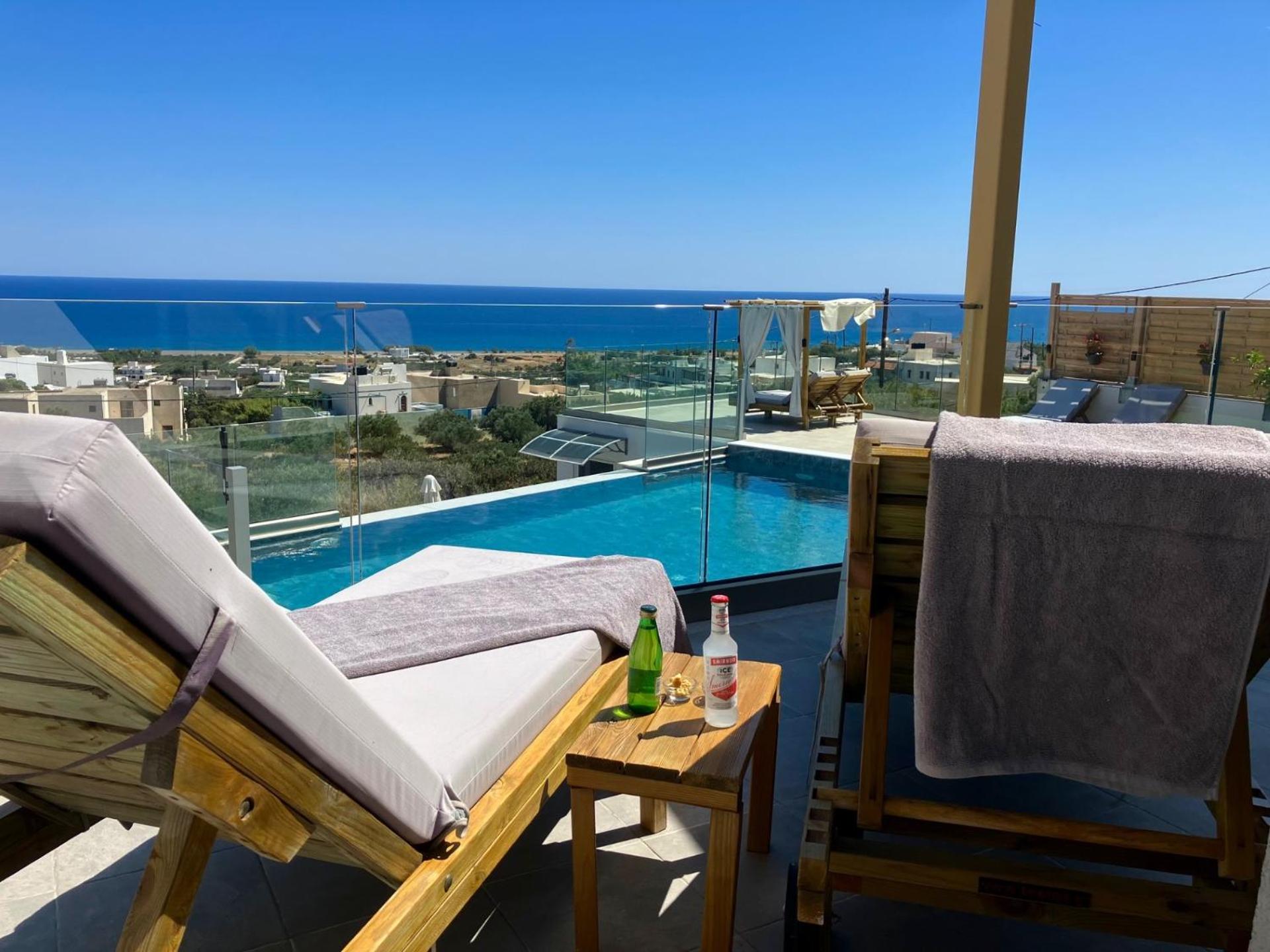 Zax sea view villas 4-Villa heated Pool Complex
