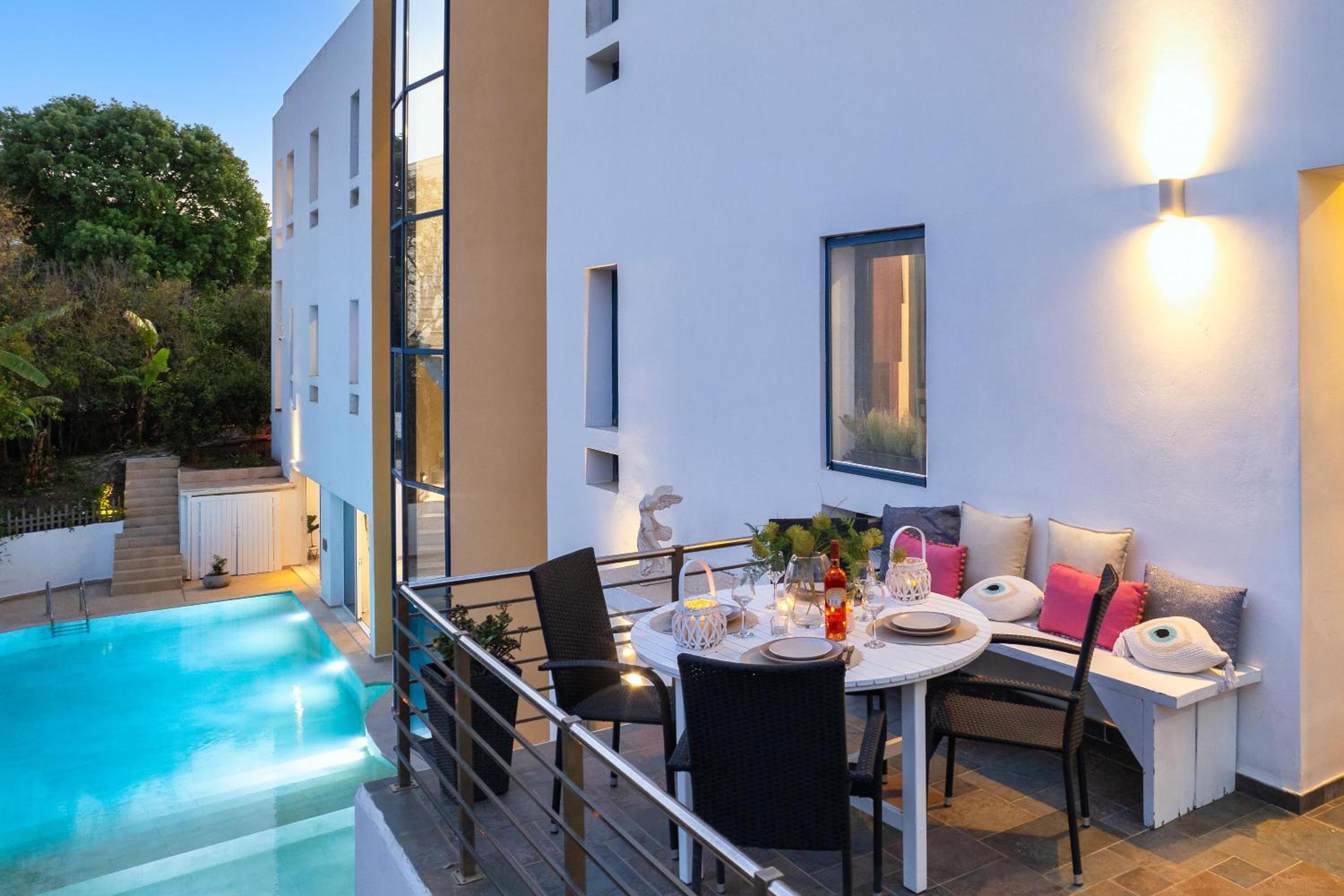 Themis Luxury Private Villa Rhodes with Private Pool view 4