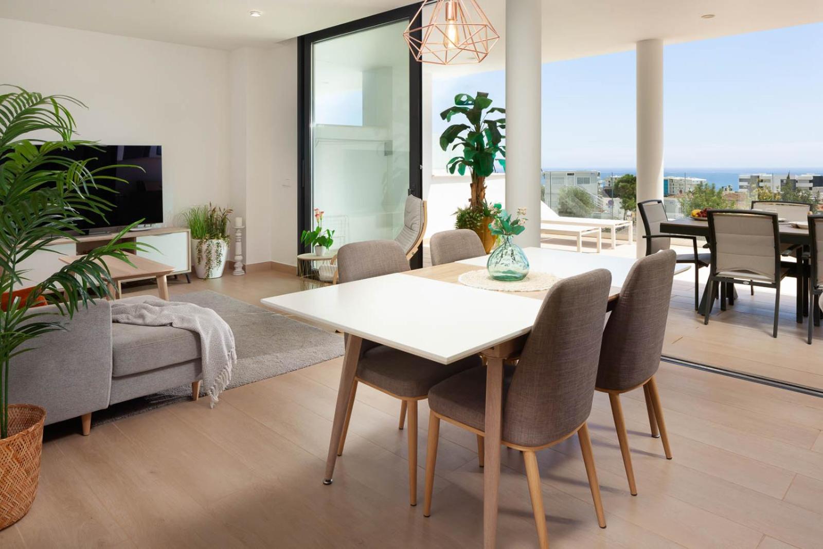 Higueron Blue Skyline View by Alfresco Stays