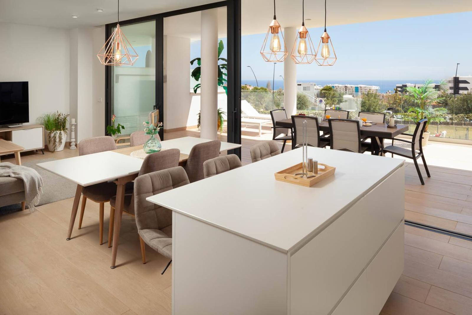 Higueron Blue Skyline View by Alfresco Stays