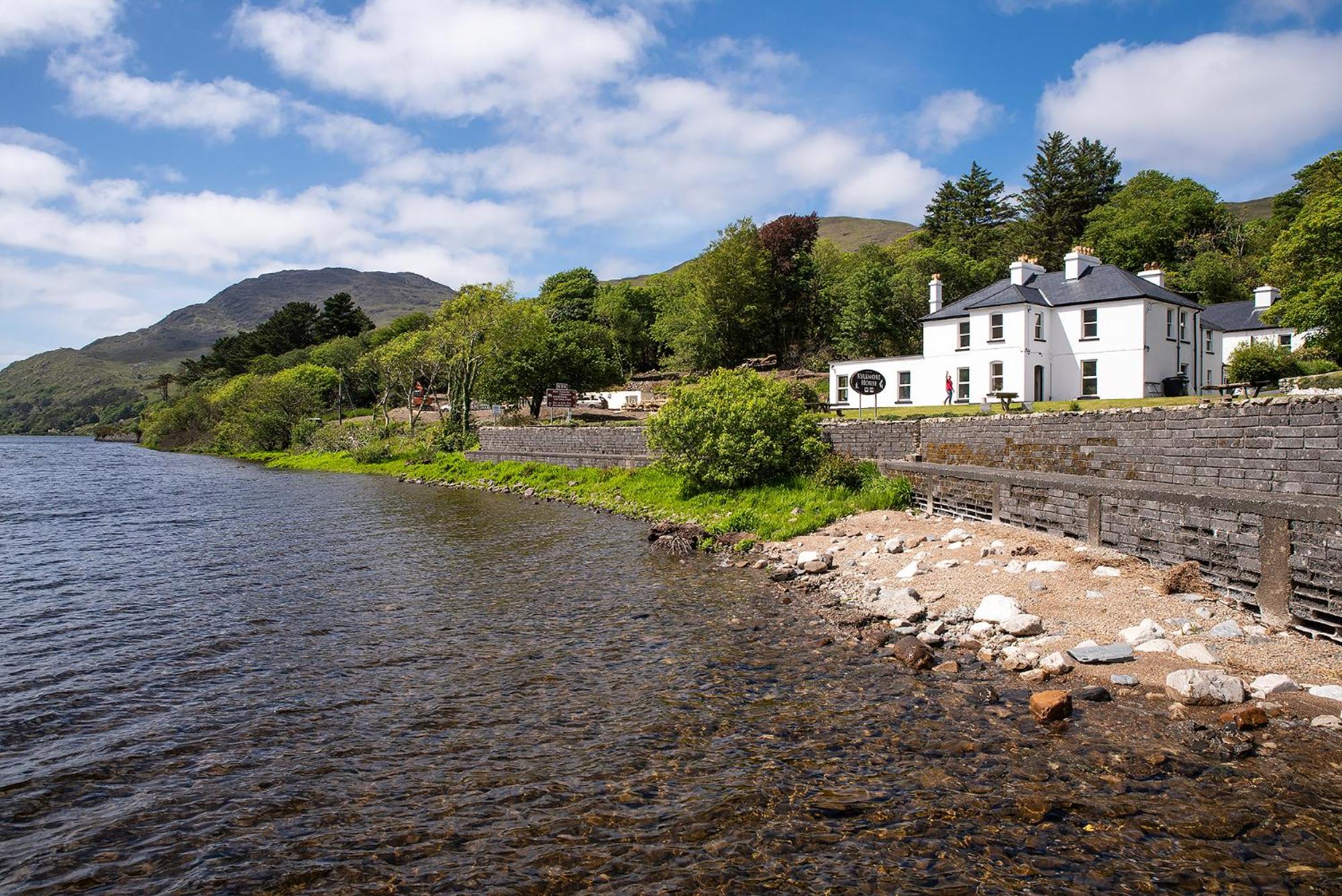 The guest wing at kylemore house