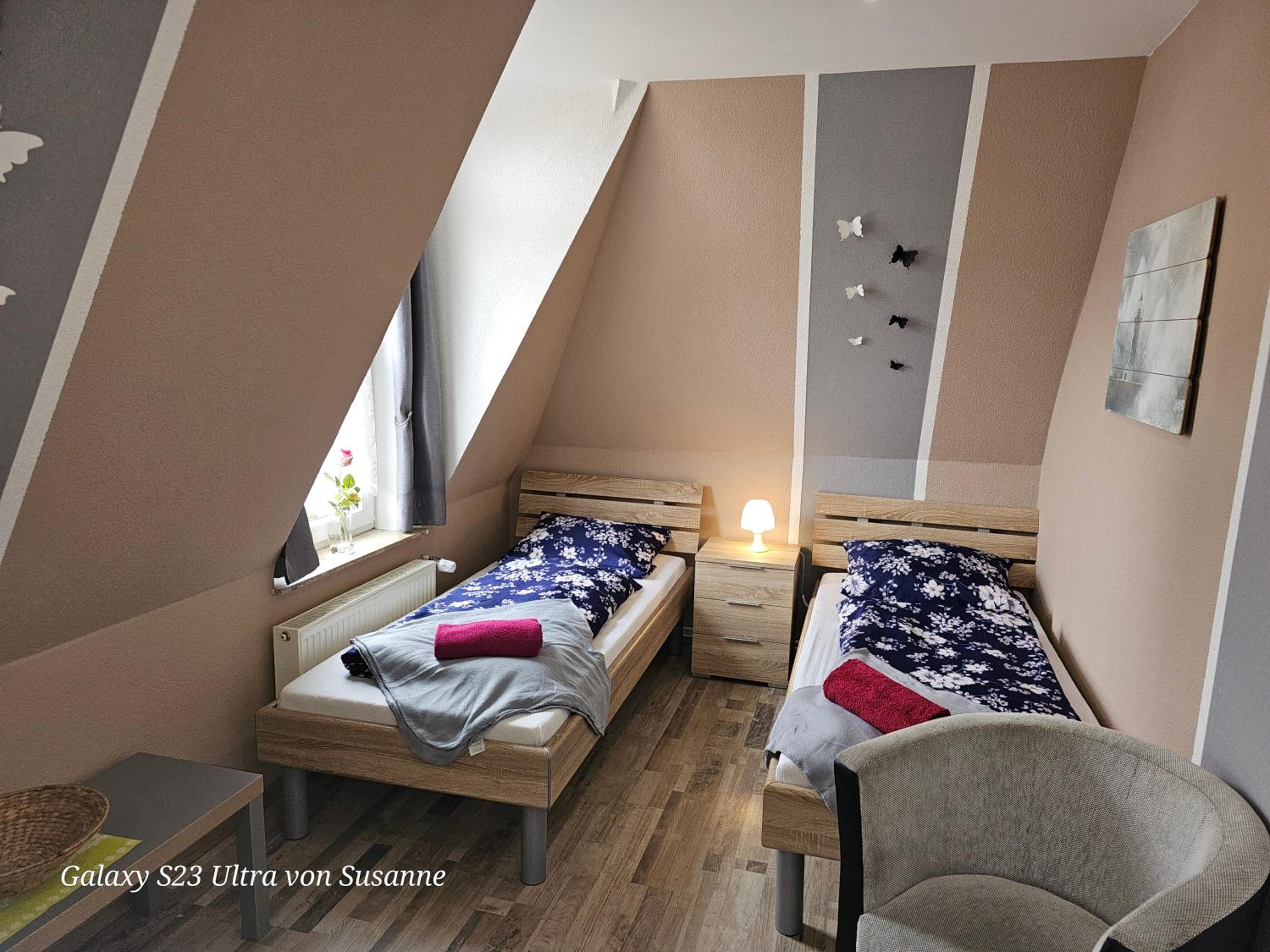 Gemütl Wohnung mit Blick auf den Hafen