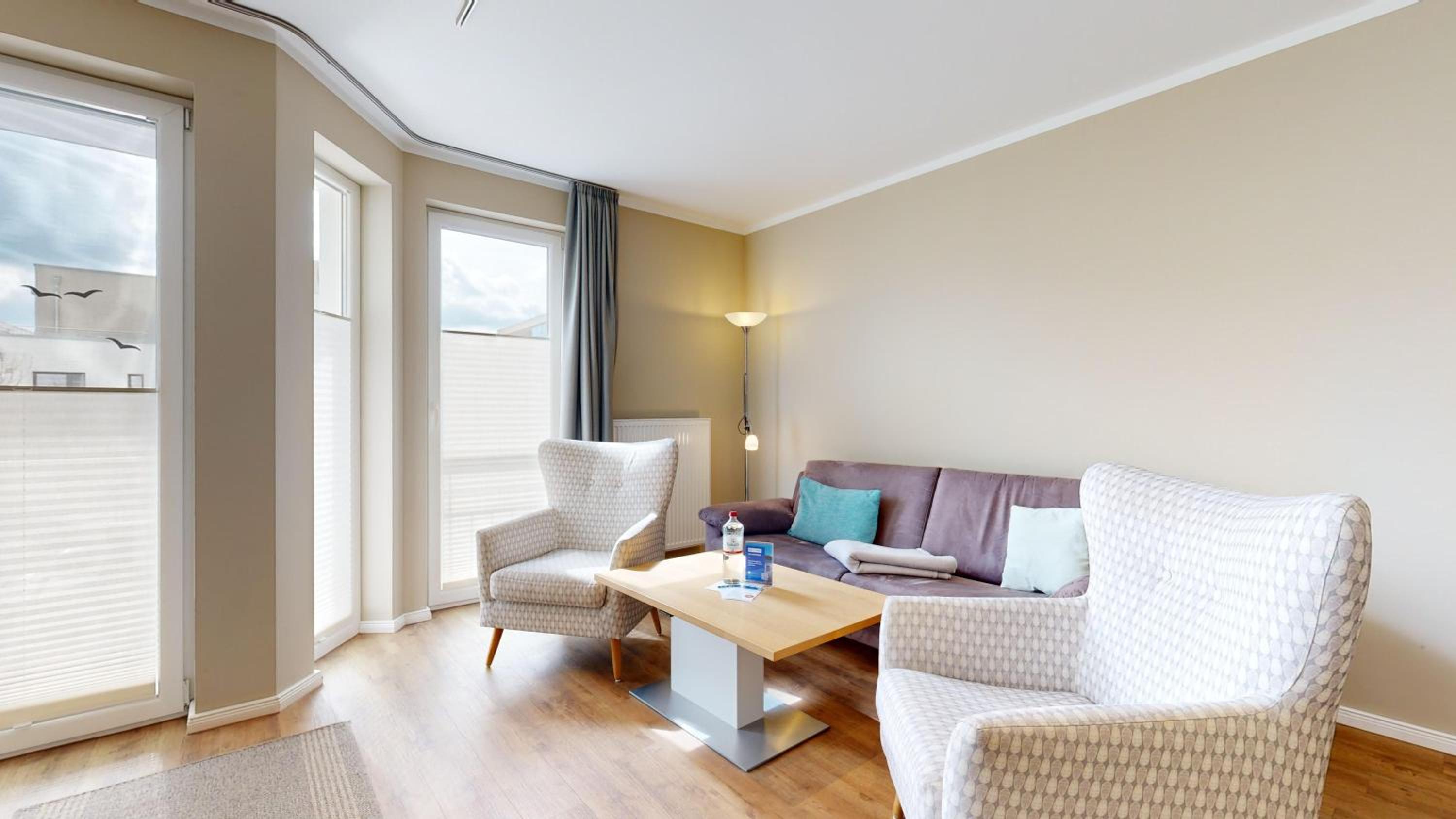 strandnahe FeWo mit Balkon,Residenz Bel Vital 15