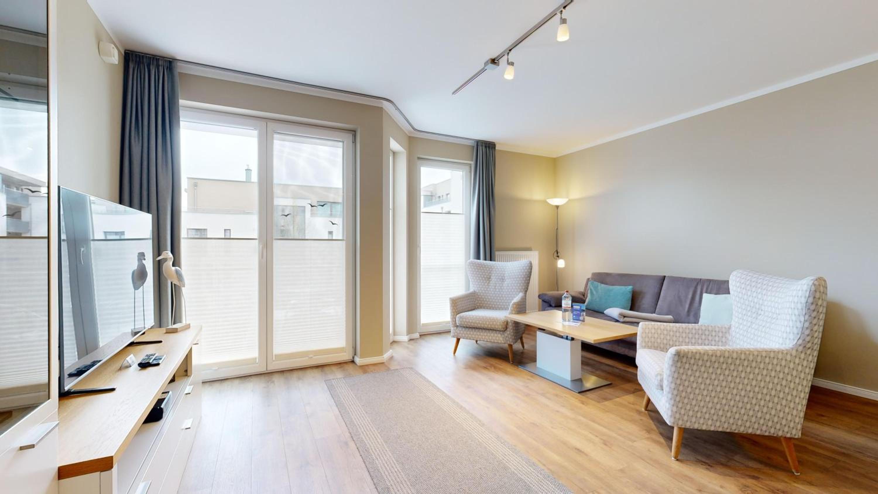 strandnahe FeWo mit Balkon,Residenz Bel Vital 15
