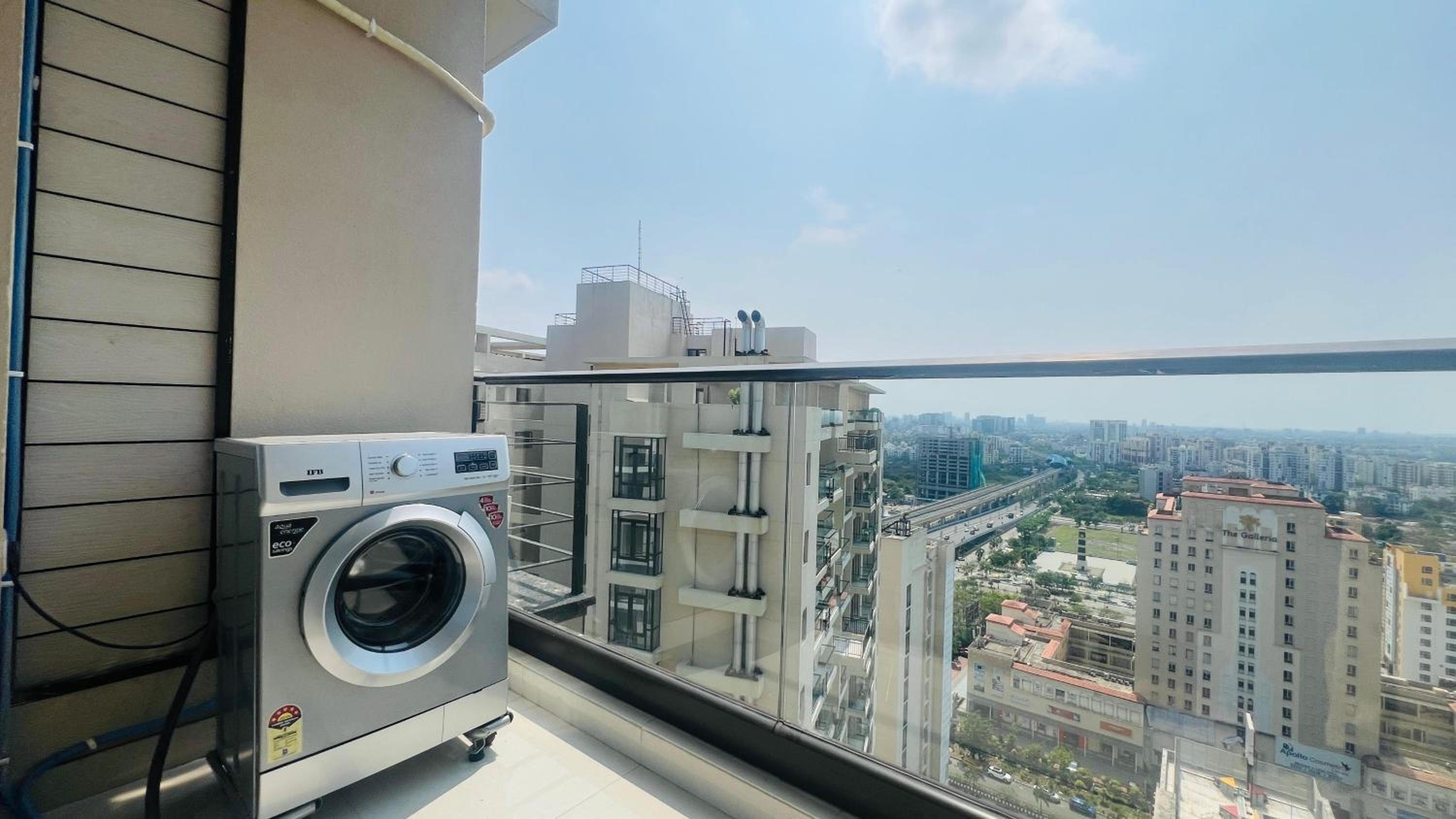 BluO Stylish 2BHK New Town Rajarhat - Skyline View Condo view 2