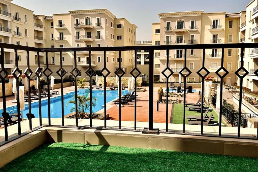 Emaar Mivida with pool view