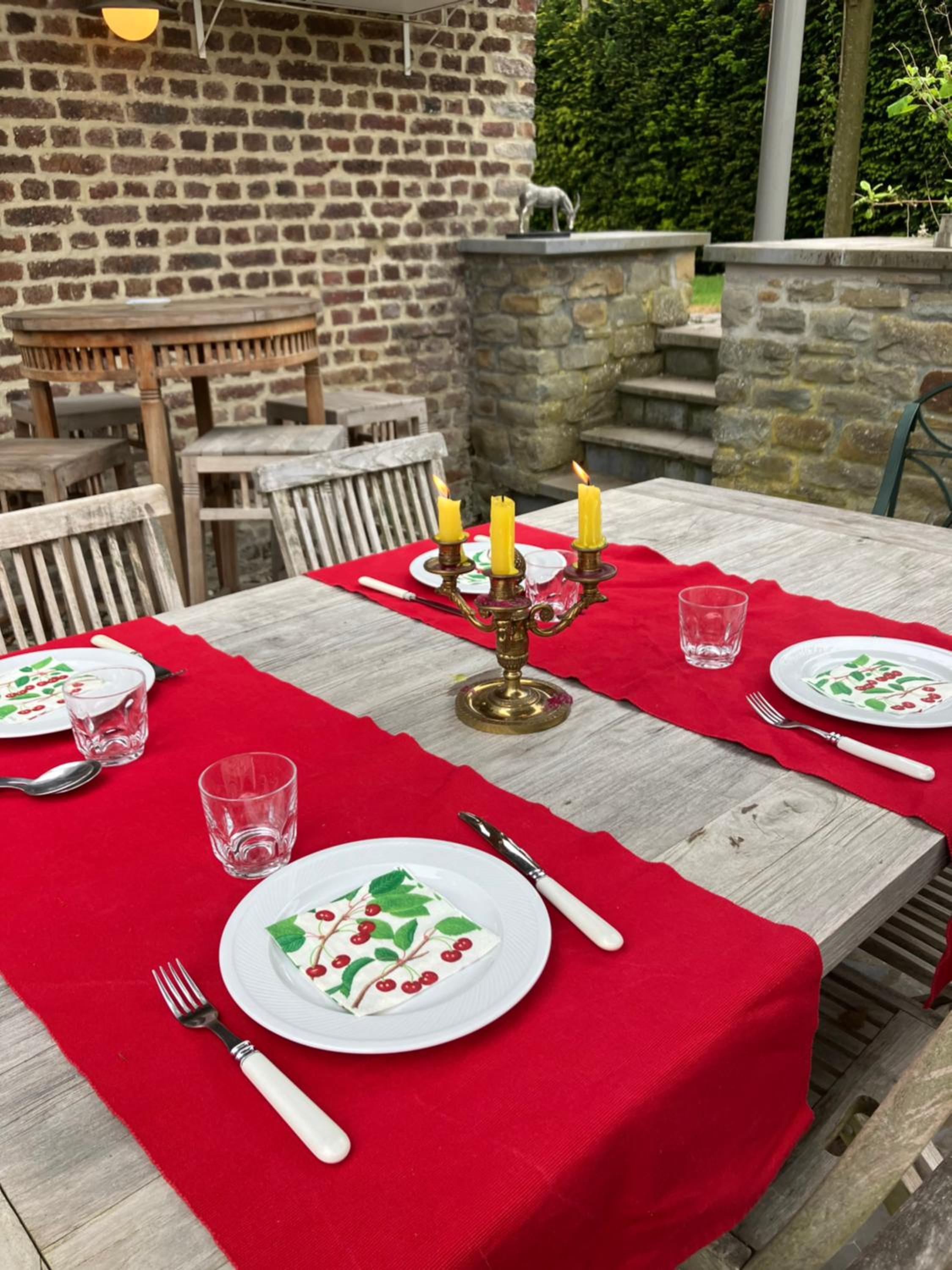 Maison et son jardin situés dans le Condroz