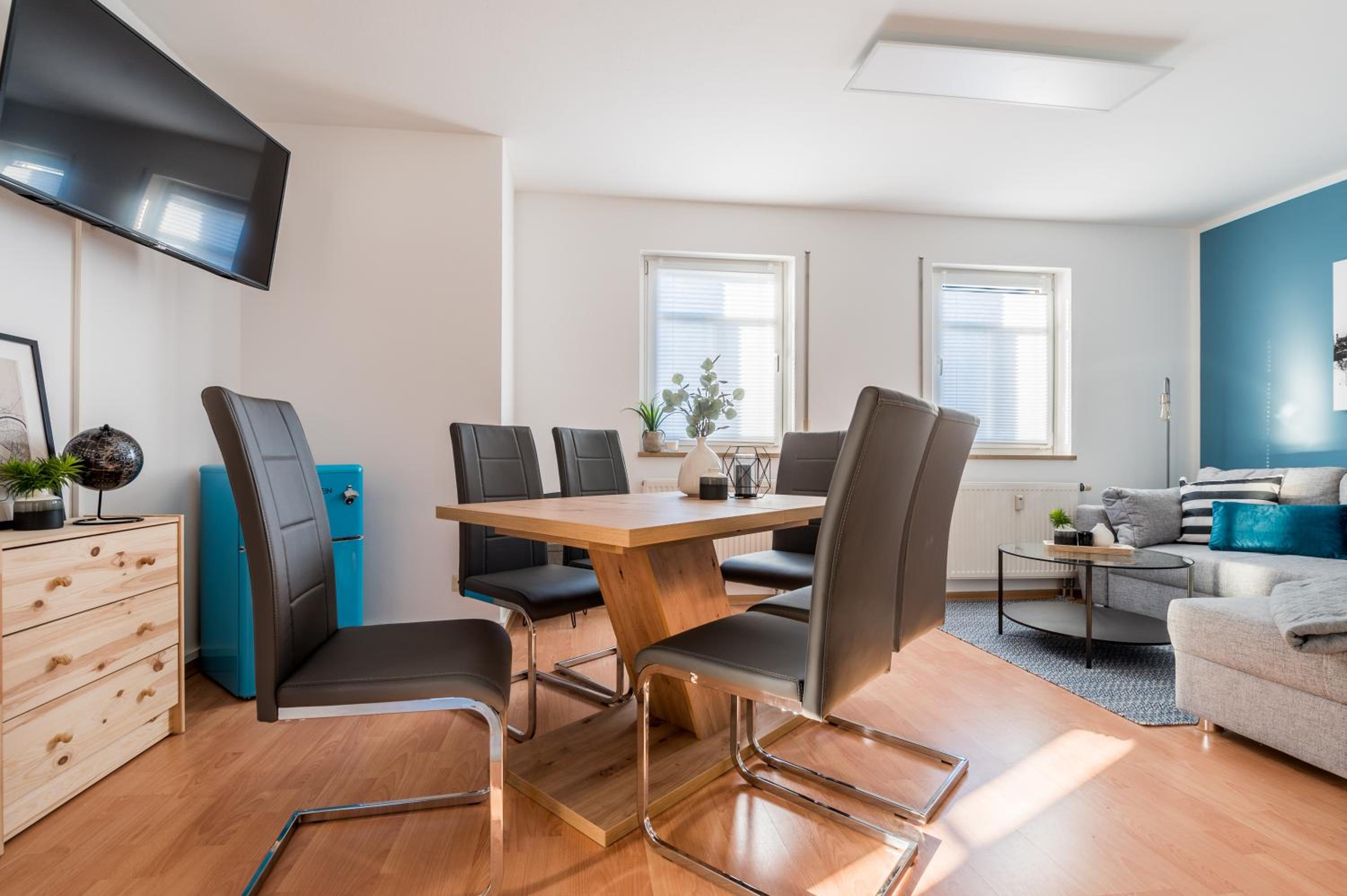 Cozyhomz Ferienwohnung bis 5 Personen mit Stellplatz