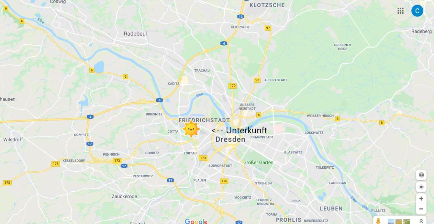 Cozyhomz Ferienwohnung bis 5 Personen mit Stellplatz