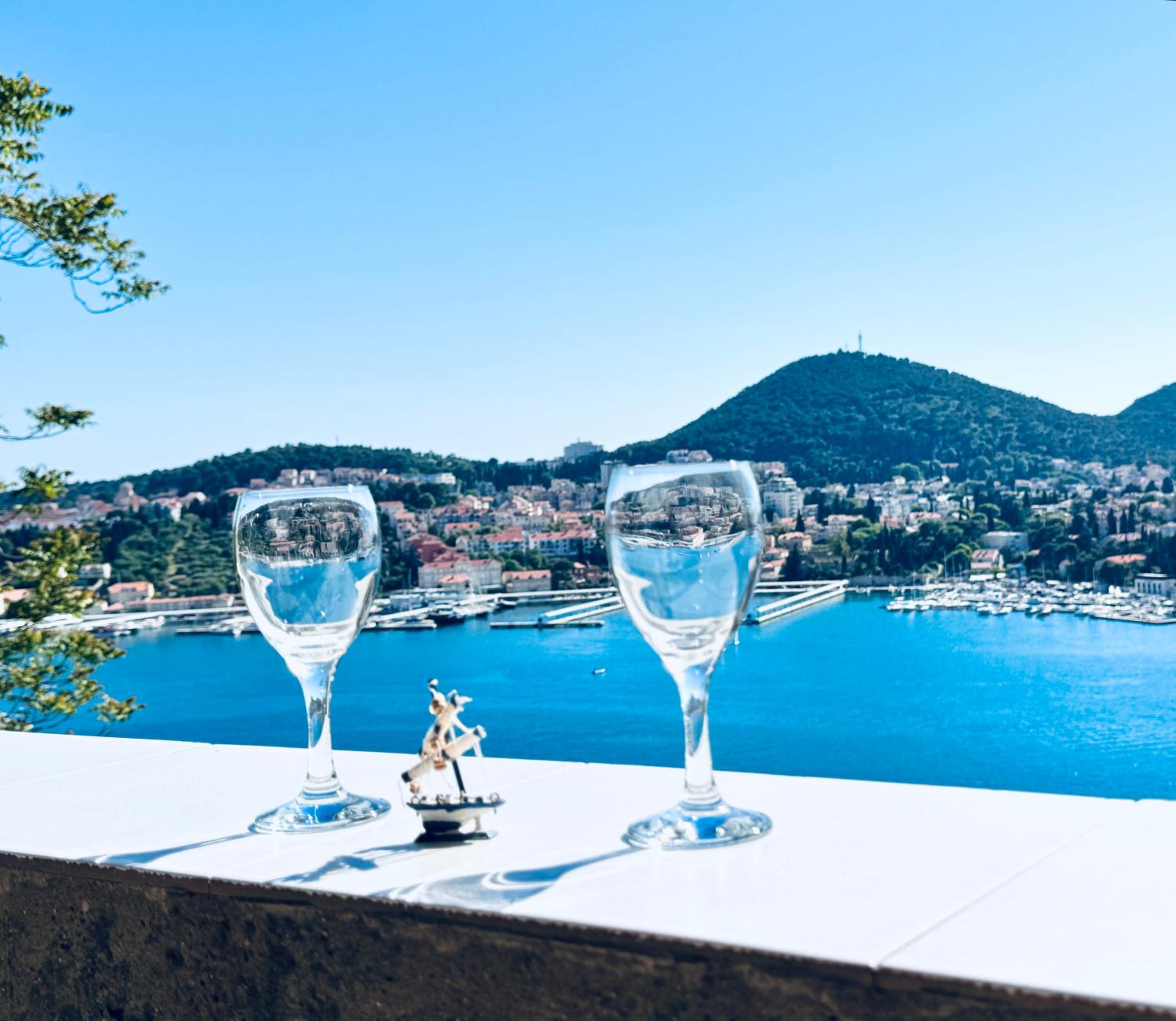 Dalmatian House, spacious stone terraces, balcony , views