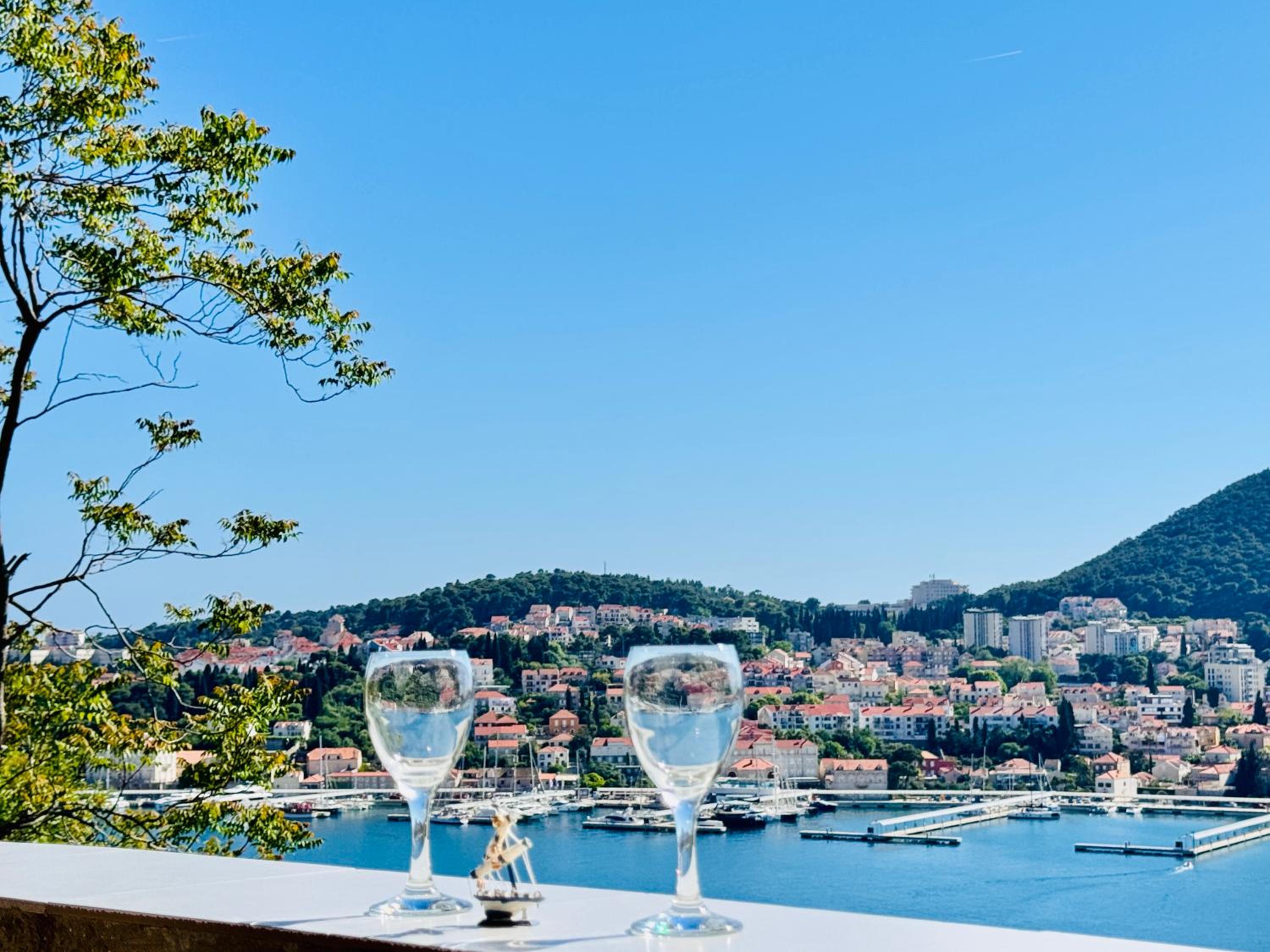 Dalmatian House, spacious stone terraces, balcony , views