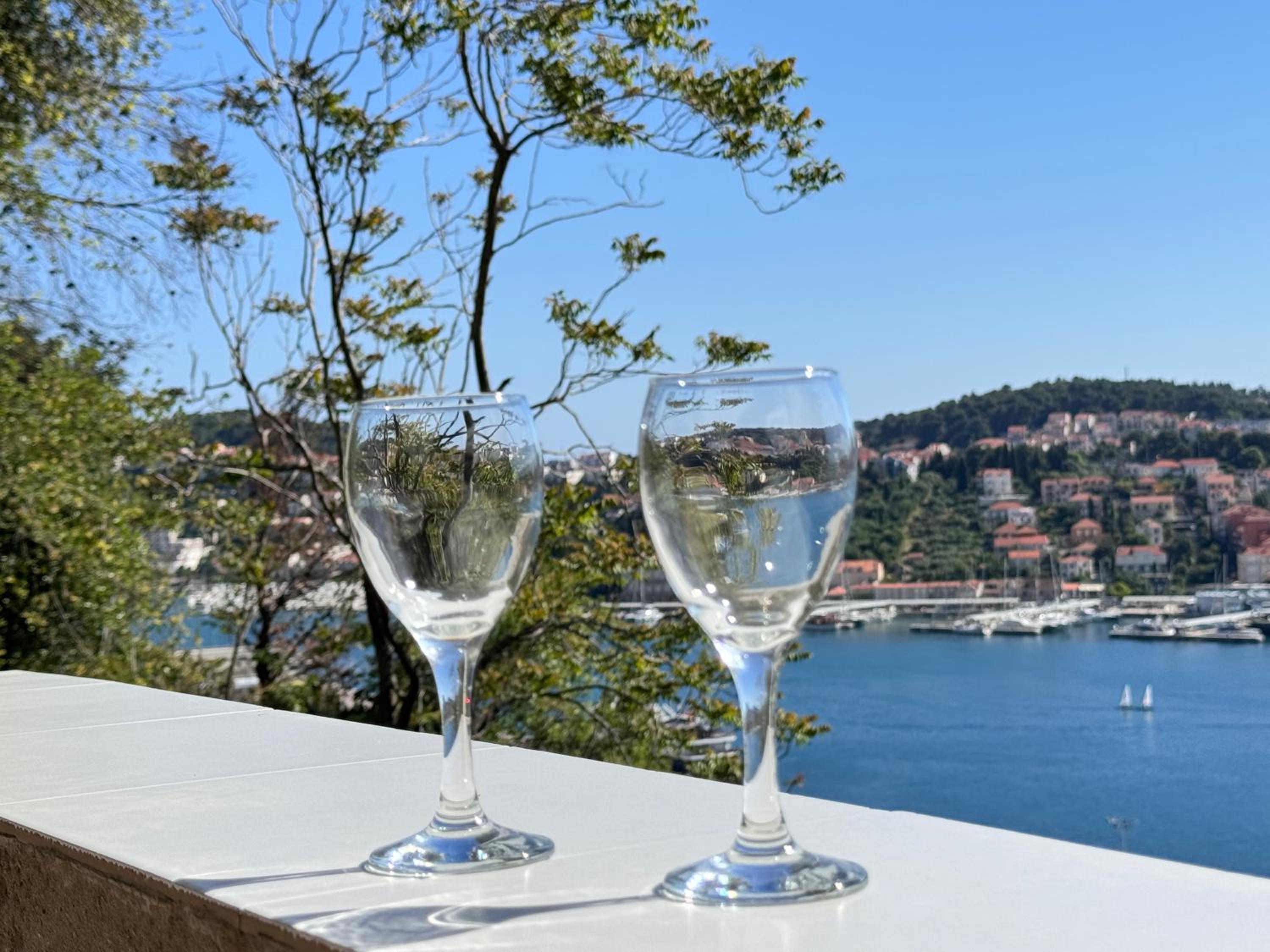 Dalmatian House, spacious stone terraces, balcony , views