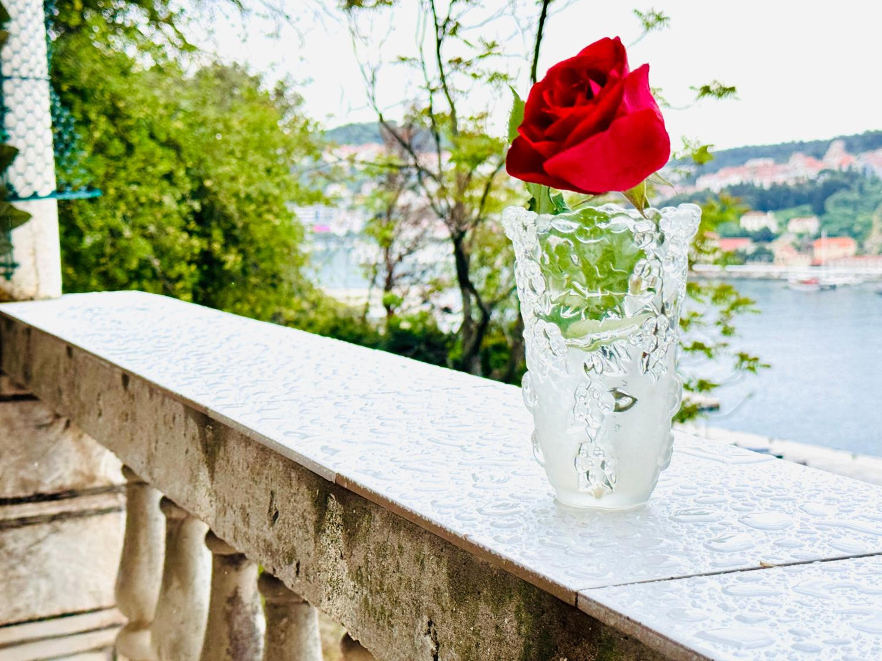 Dalmatian House, spacious stone terraces, balcony , views
