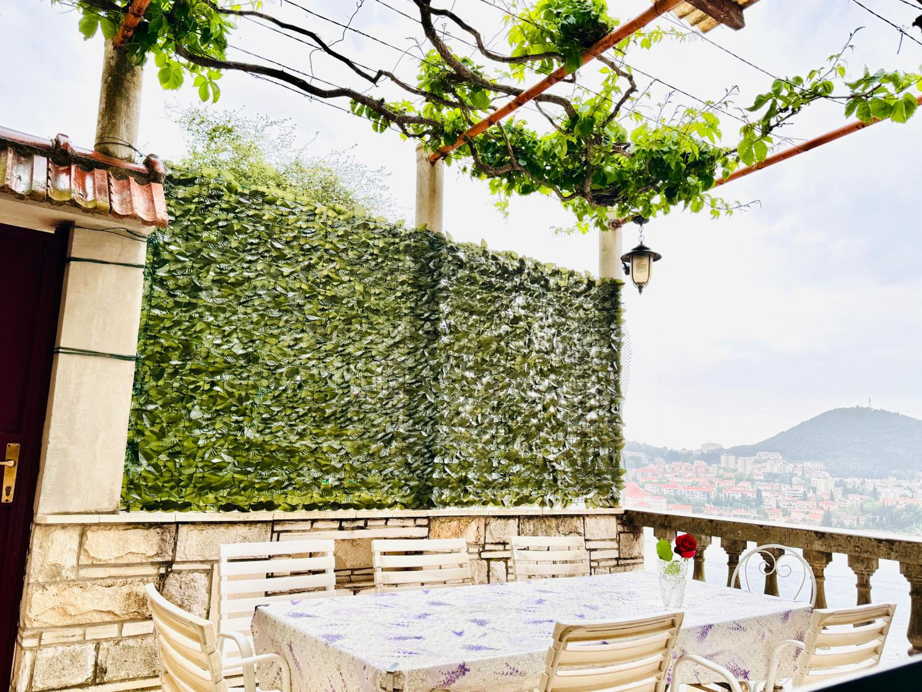 Dalmatian House, spacious stone terraces, balcony , views
