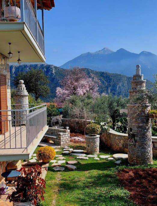 Stone House in Prosilio, Kardamyli view 5