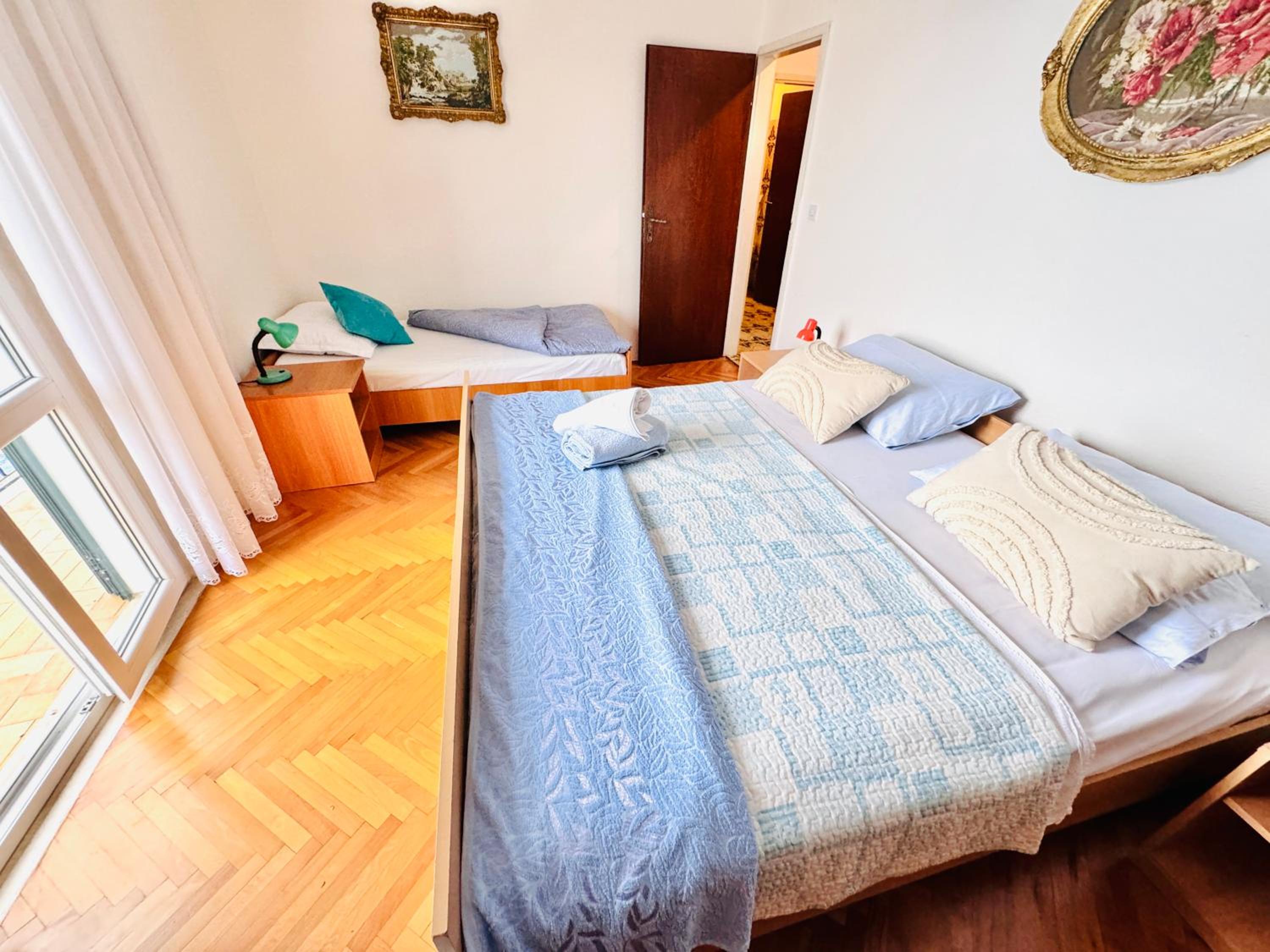 Dalmatian House, spacious stone terraces, balcony , views