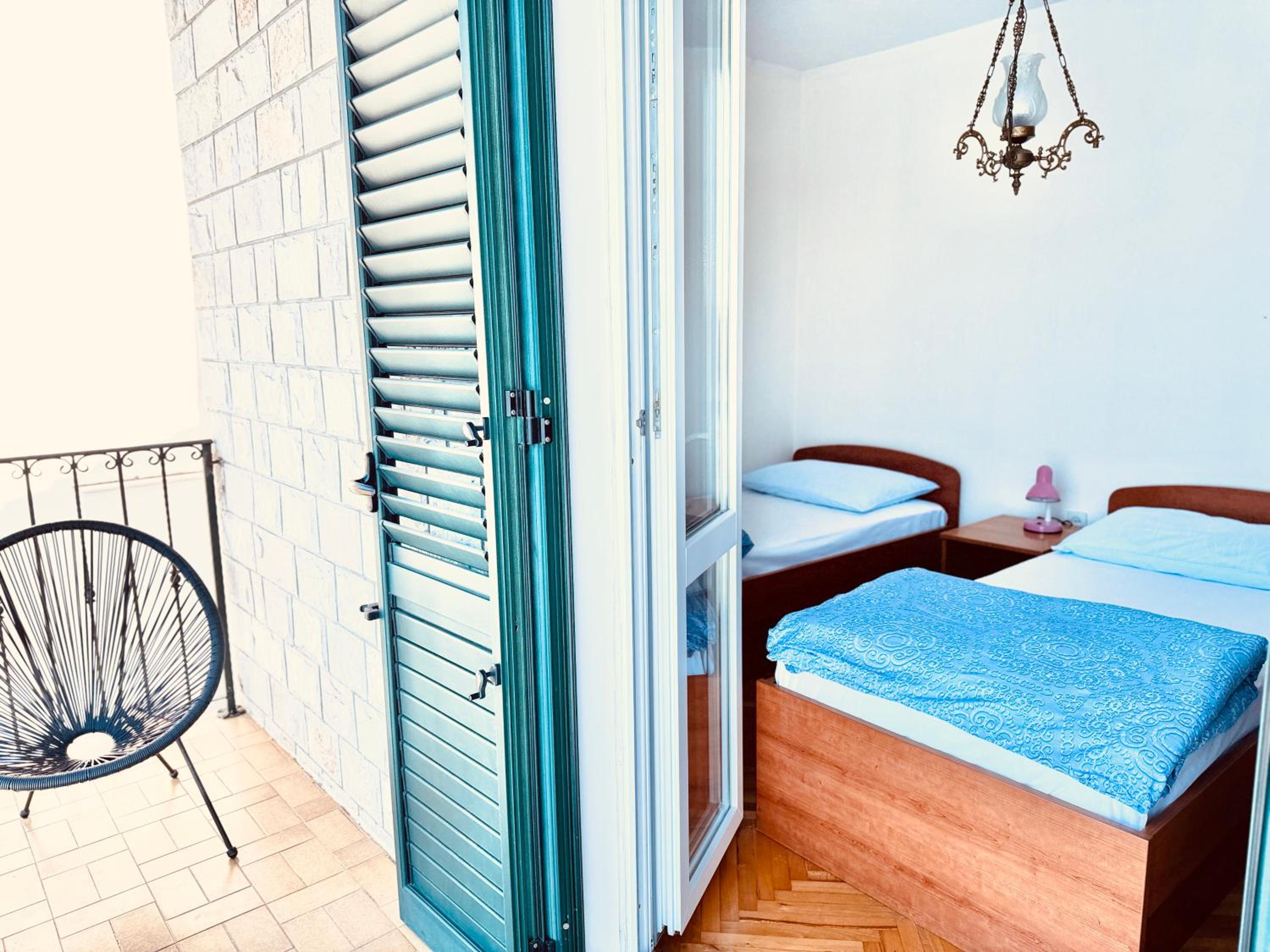 Dalmatian House, spacious stone terraces, balcony , views