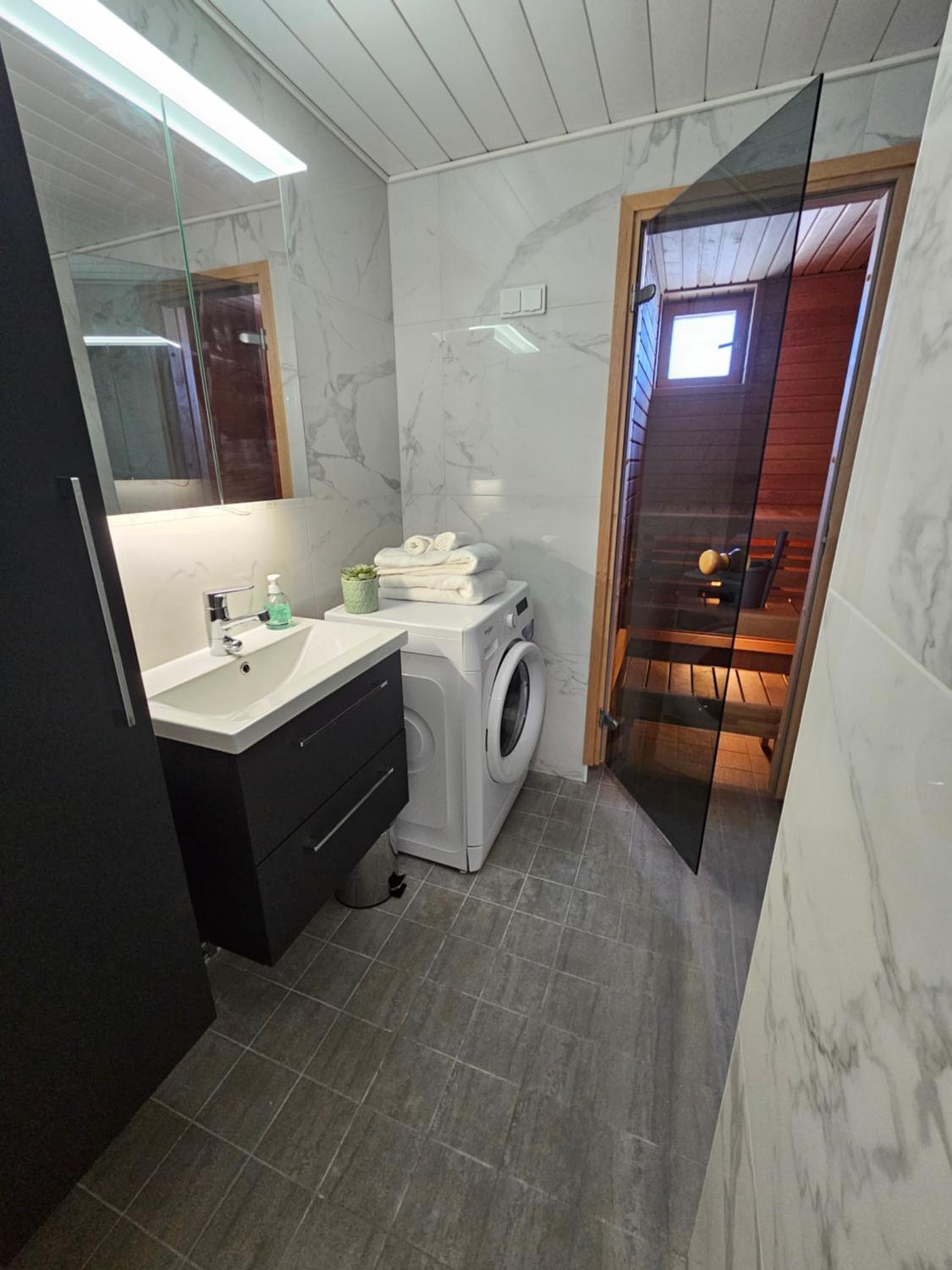 CityStation 59m2 Top Floor Sauna Apartment, WiFi view 3