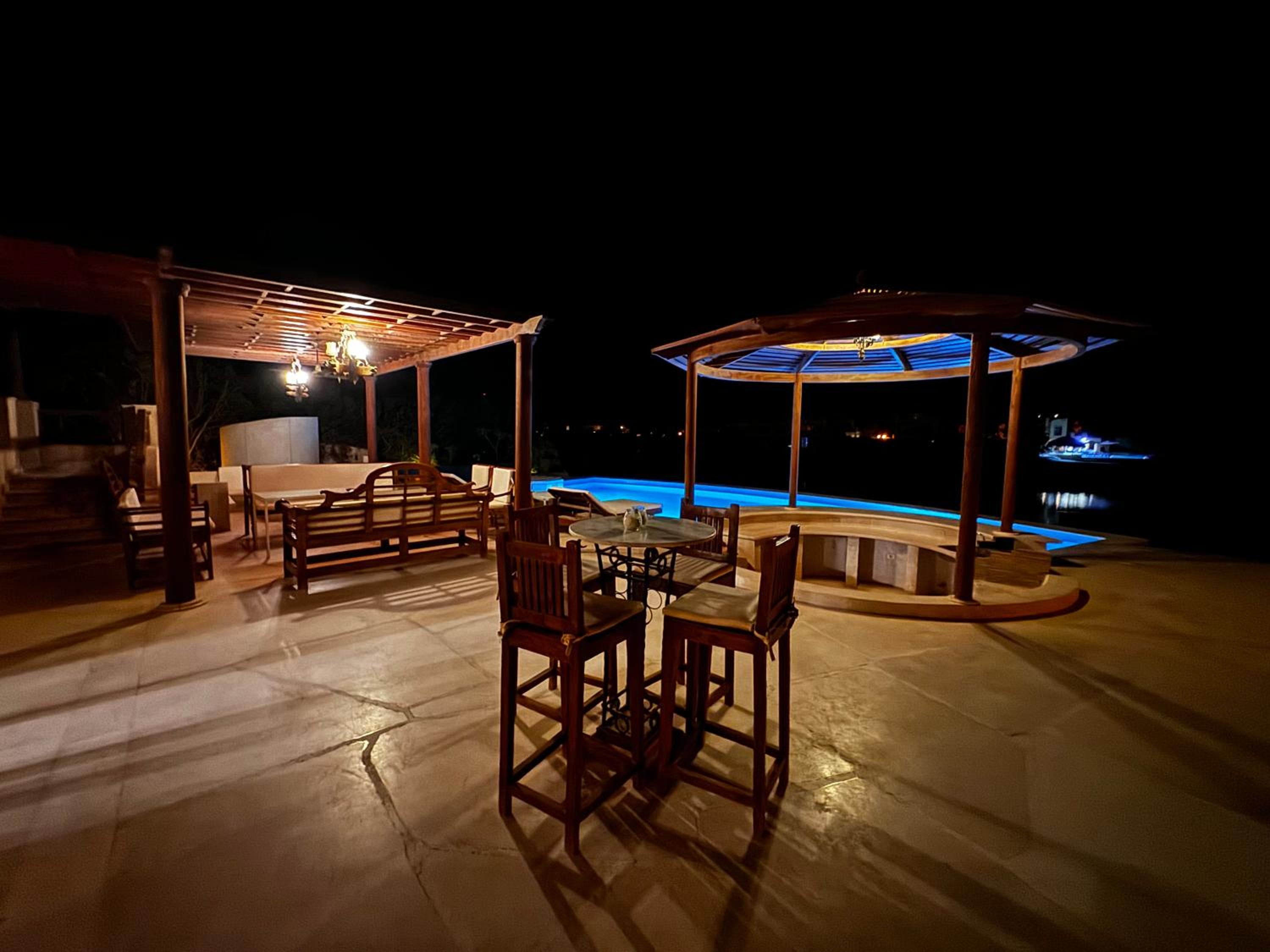 Rent El Gouna Lagoon Villa HEATED Private Pool BBQ view 5