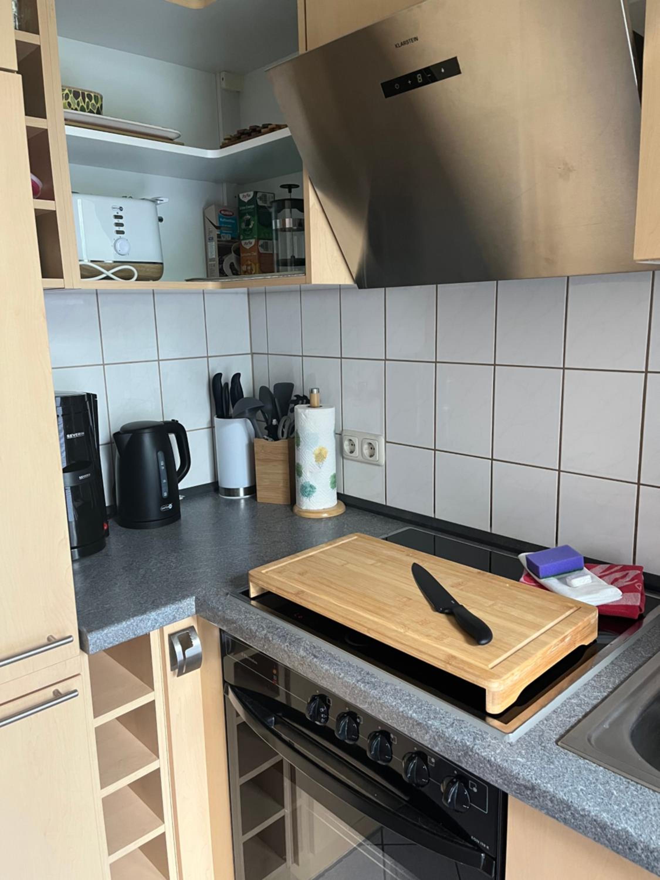 Grünspecht am Klein Venedig, zentral mit Balkon, Arbeitsplatz, Küche, Badewanne etc
