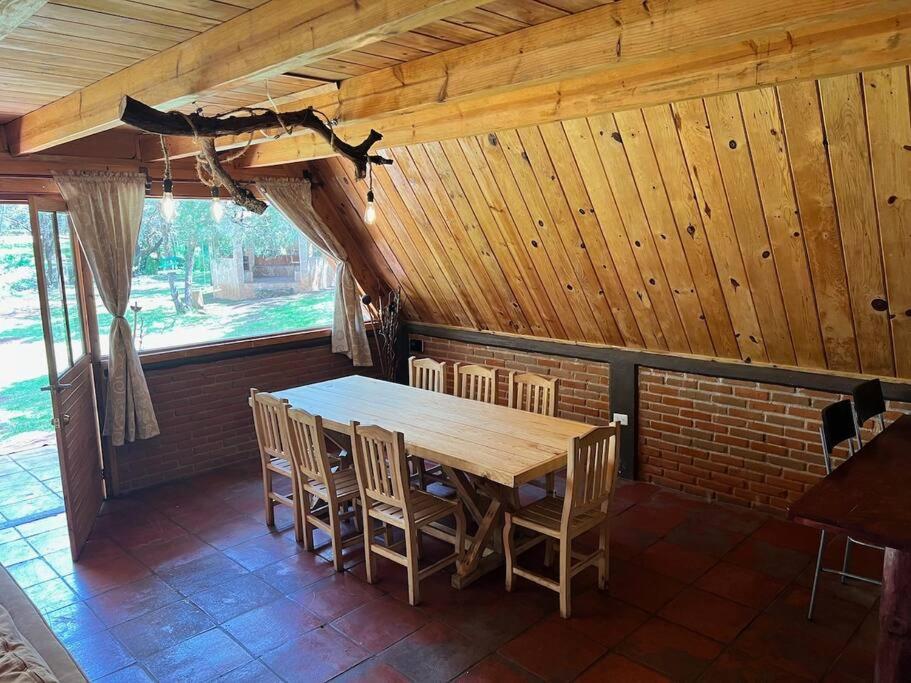 Chalet privado en el bosque con Jacuzzi de Madera Huasca Retreats