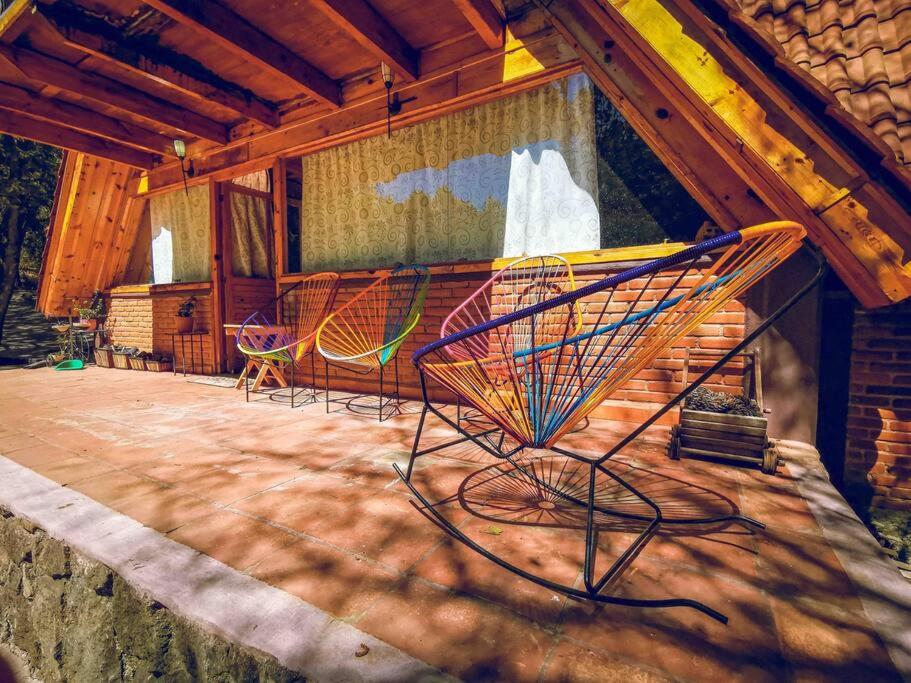 Chalet privado en el bosque con Jacuzzi de Madera Huasca Retreats