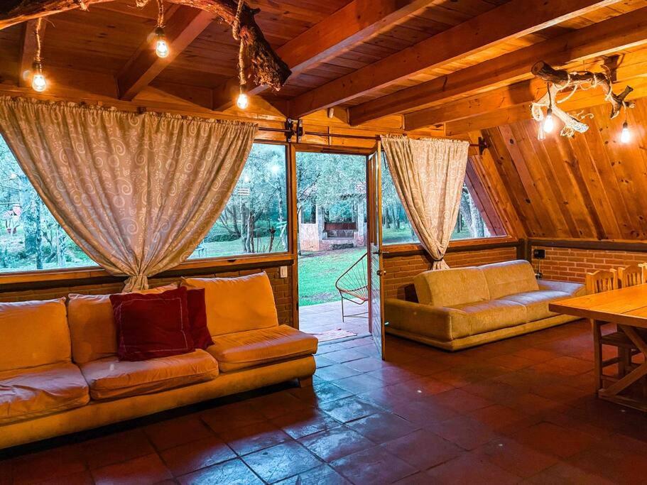 Chalet privado en el bosque con Jacuzzi de Madera Huasca Retreats
