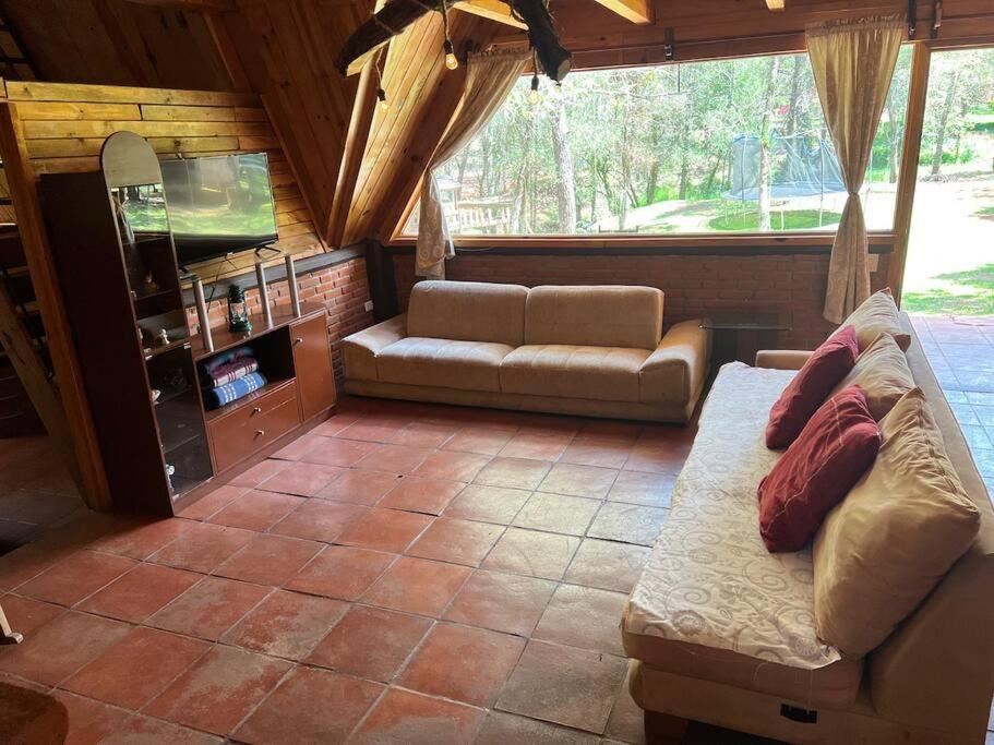 Chalet privado en el bosque con Jacuzzi de Madera Huasca Retreats