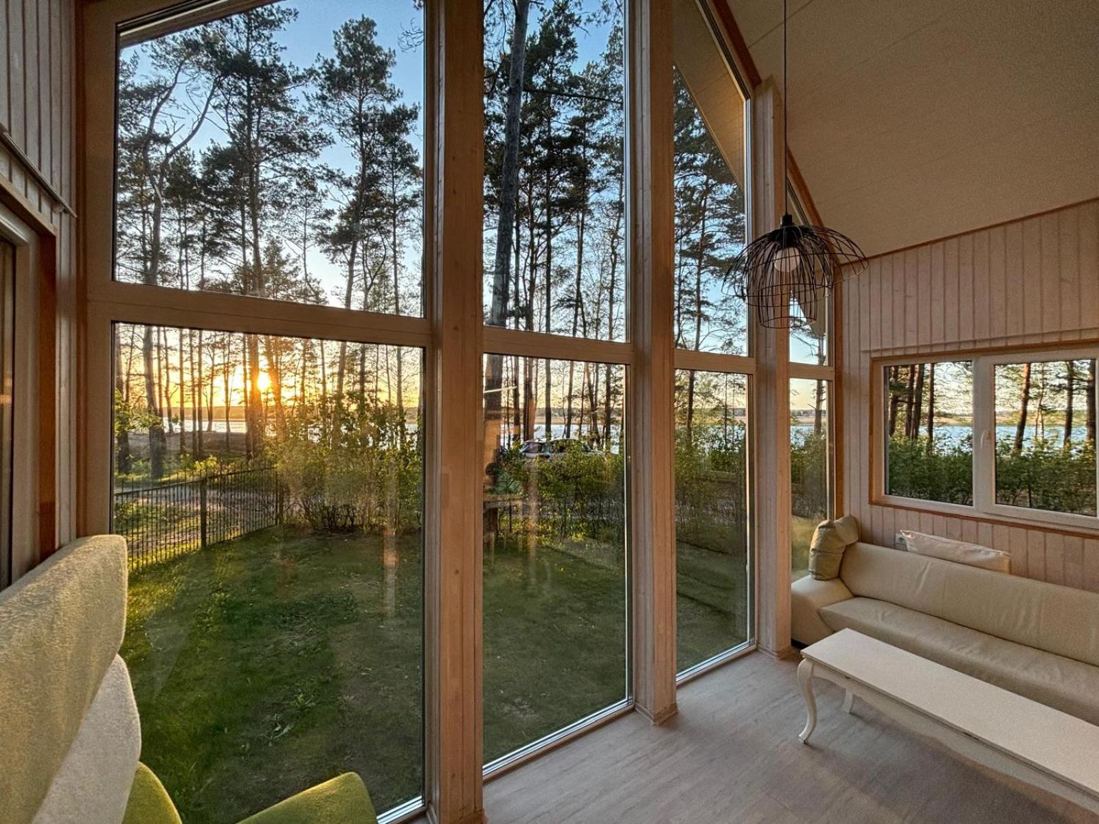 River bank vacation home view 4