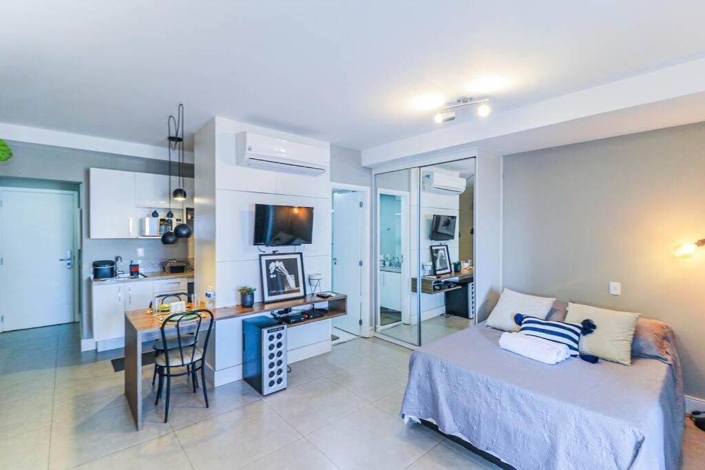 Studio Completo - Habitarte Verde no Brooklin com Garagem