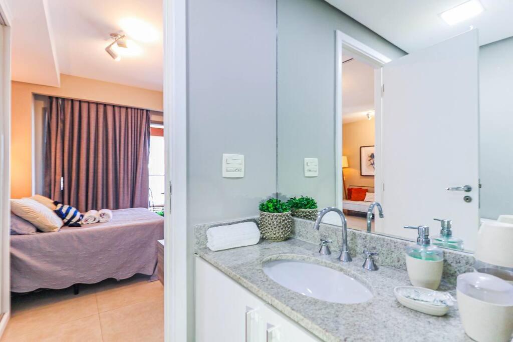 Studio Completo - Habitarte Verde no Brooklin com Garagem