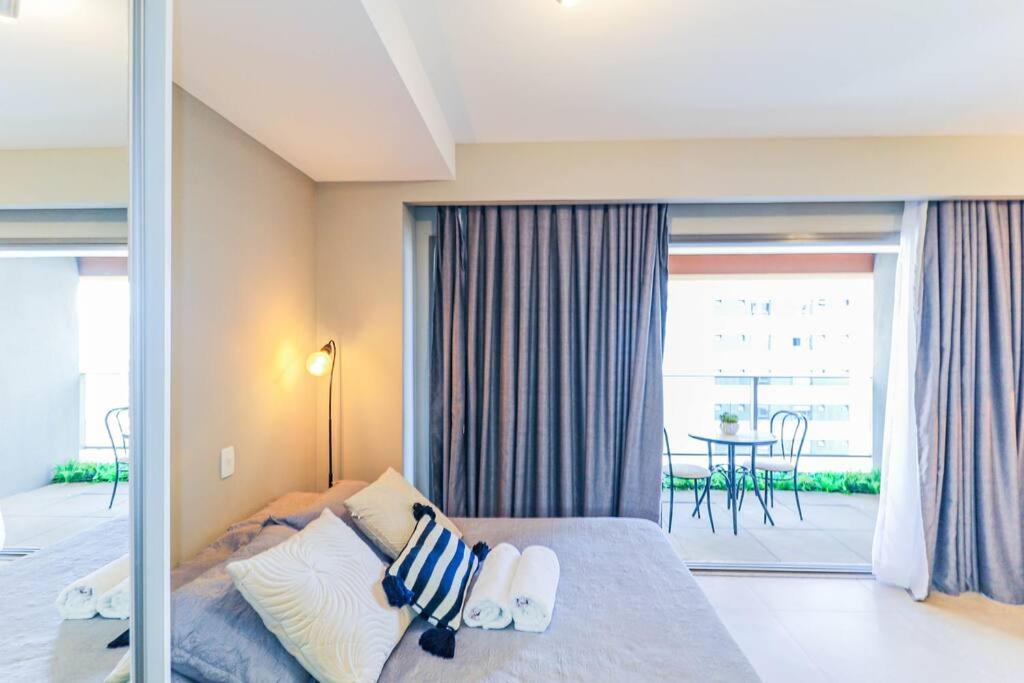 Studio Completo - Habitarte Verde no Brooklin com Garagem