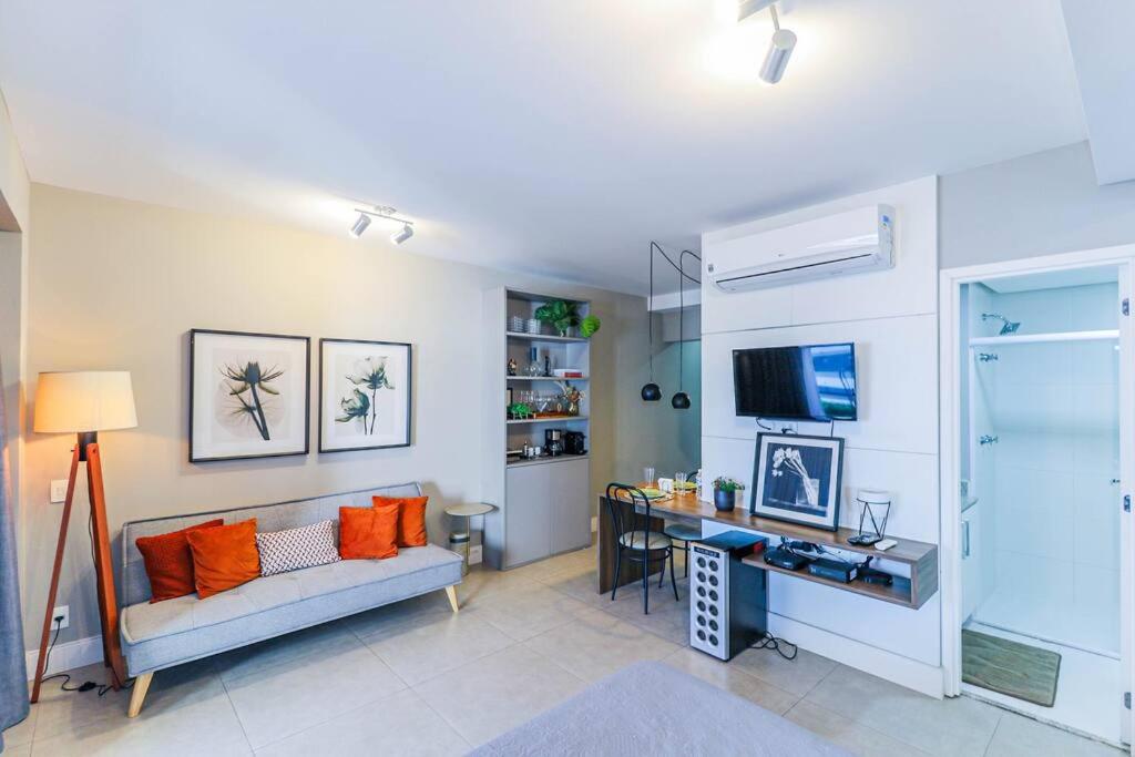 Studio Completo - Habitarte Verde no Brooklin com Garagem