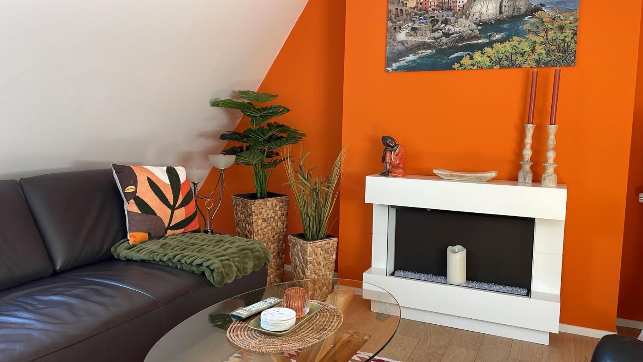 City Wohnung mit Gartenblick und Dachterrasse