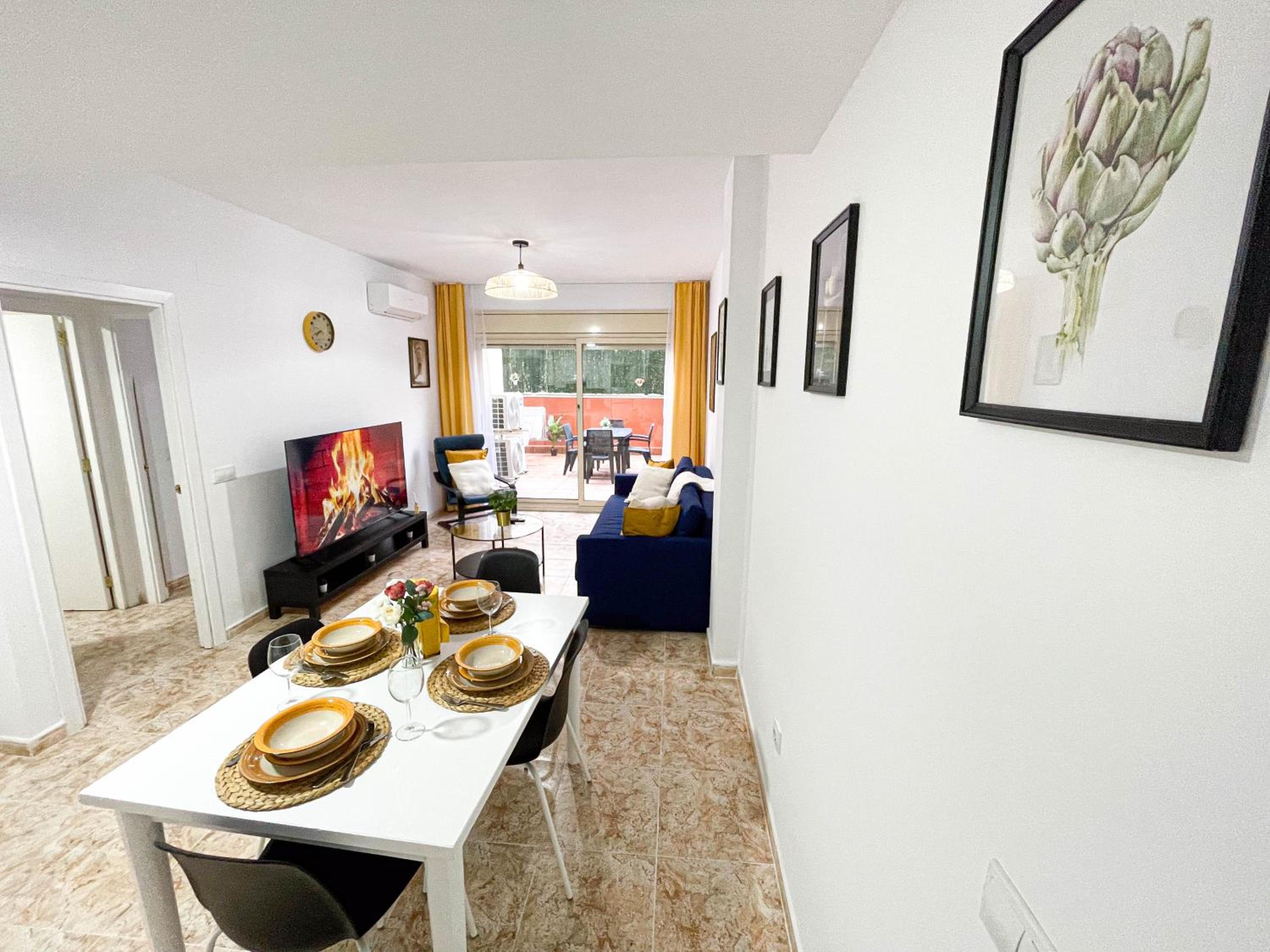 Yellow Apartment Lloret