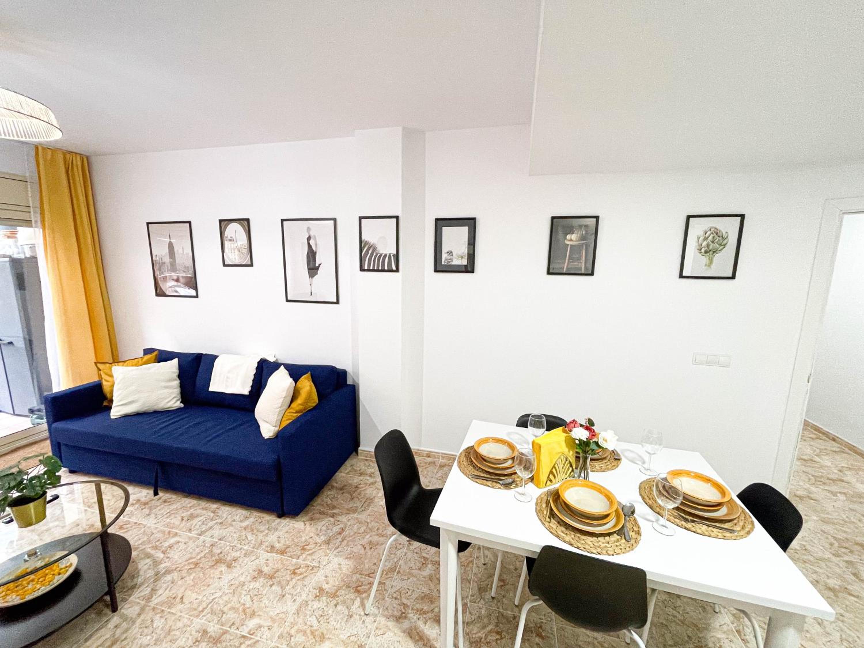 Yellow Apartment Lloret