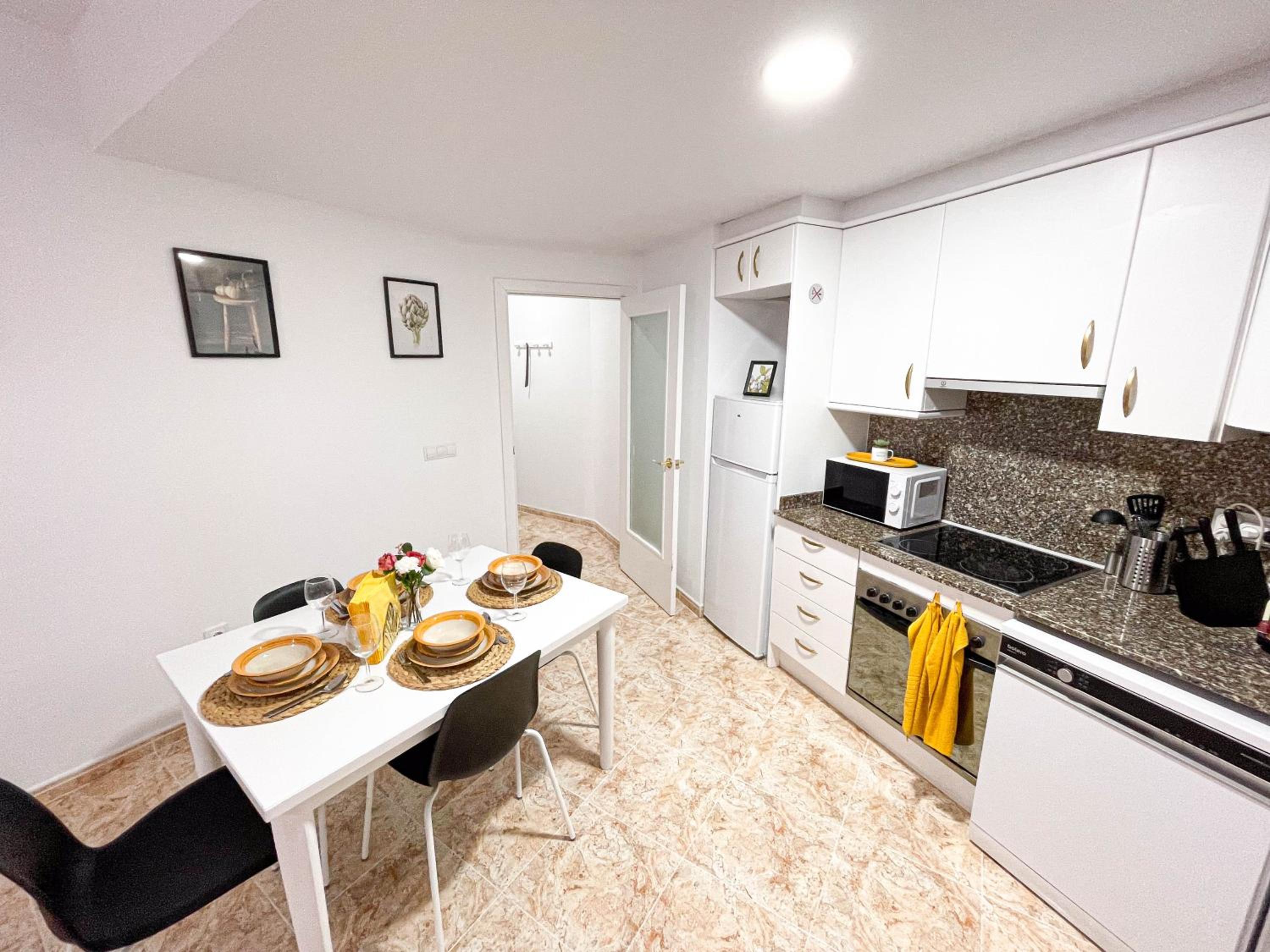 Yellow Apartment Lloret