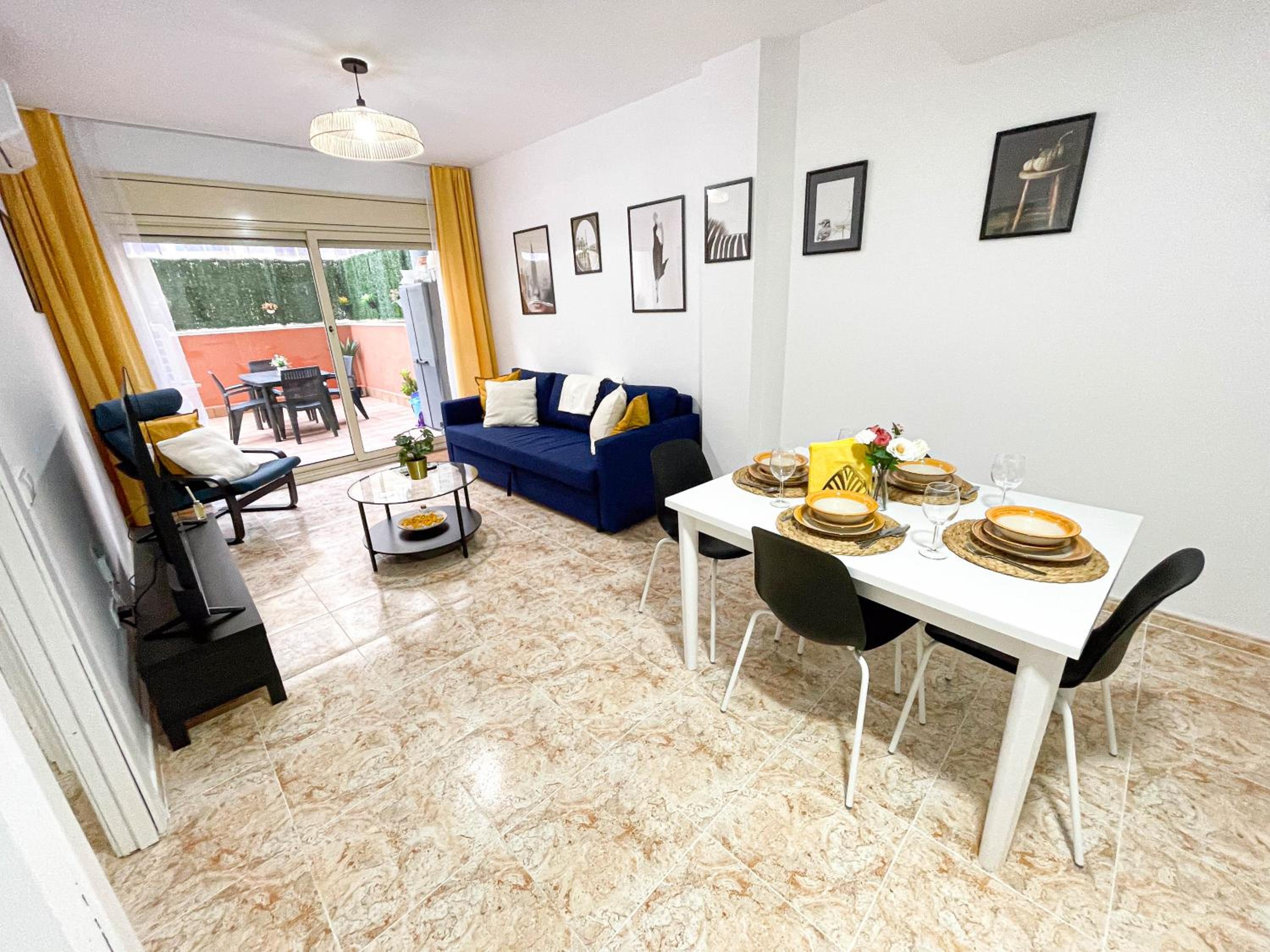 Yellow Apartment Lloret