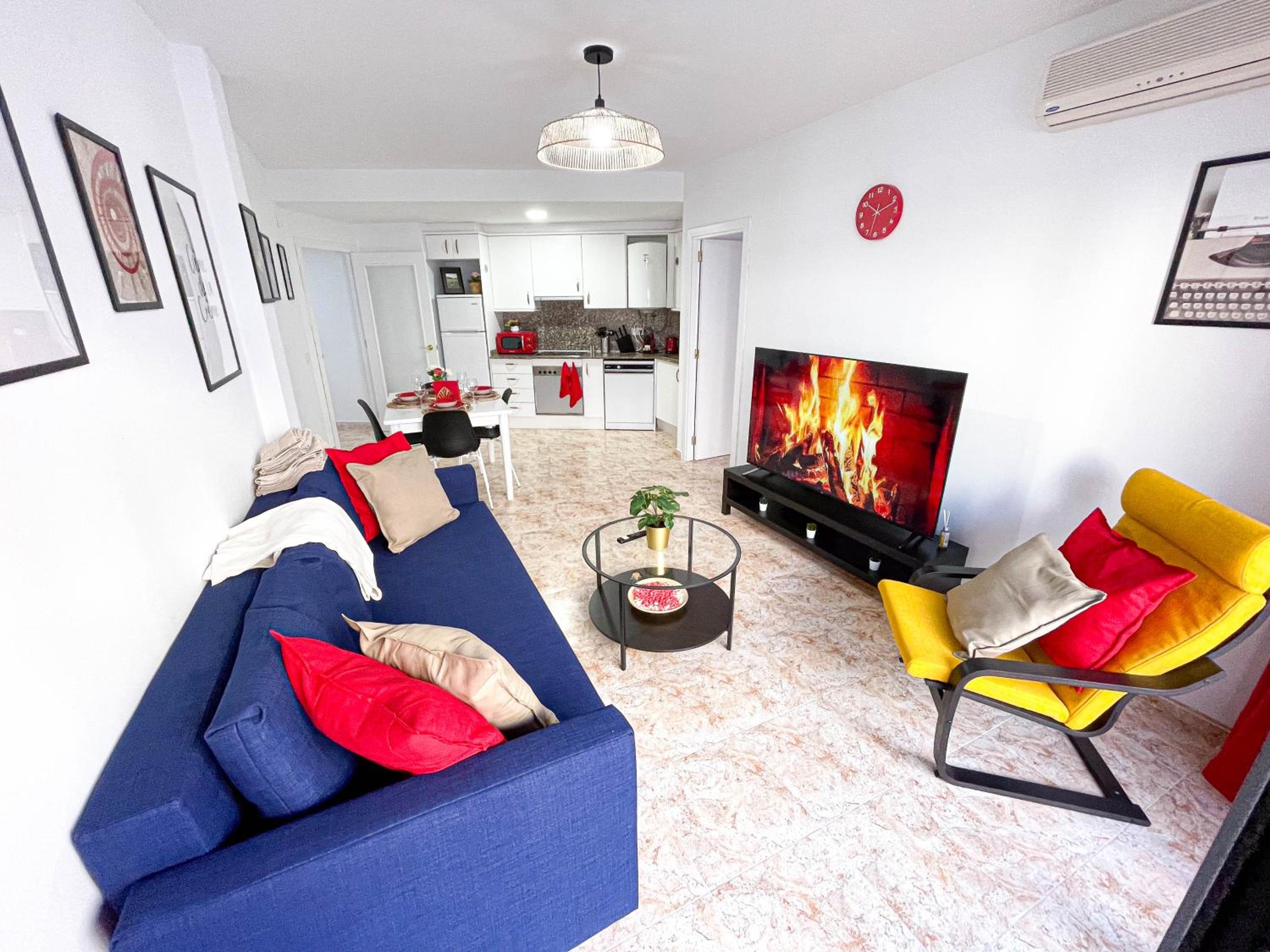 Red Apartment Lloret