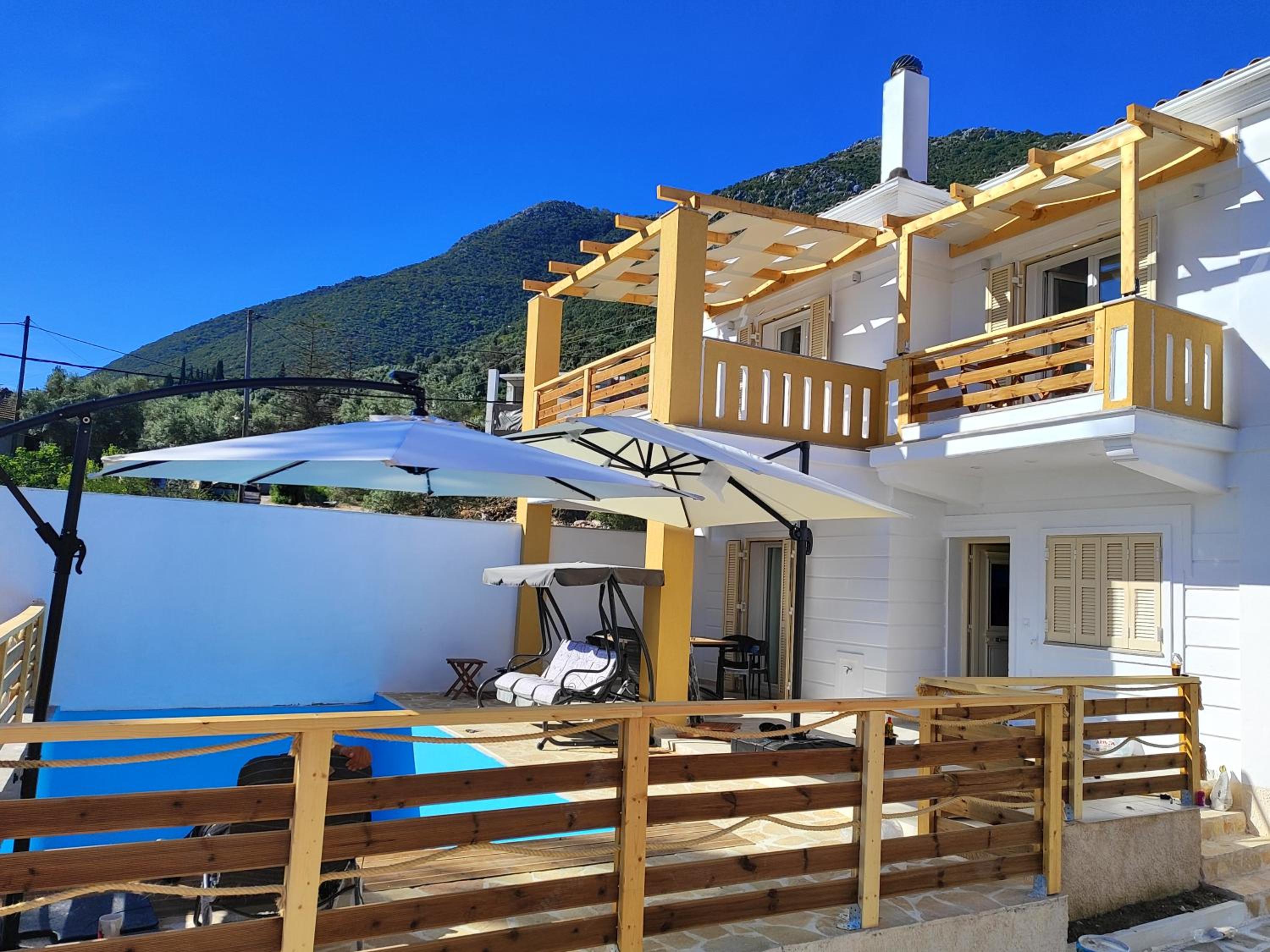 Brothers Ionian Villa view 2