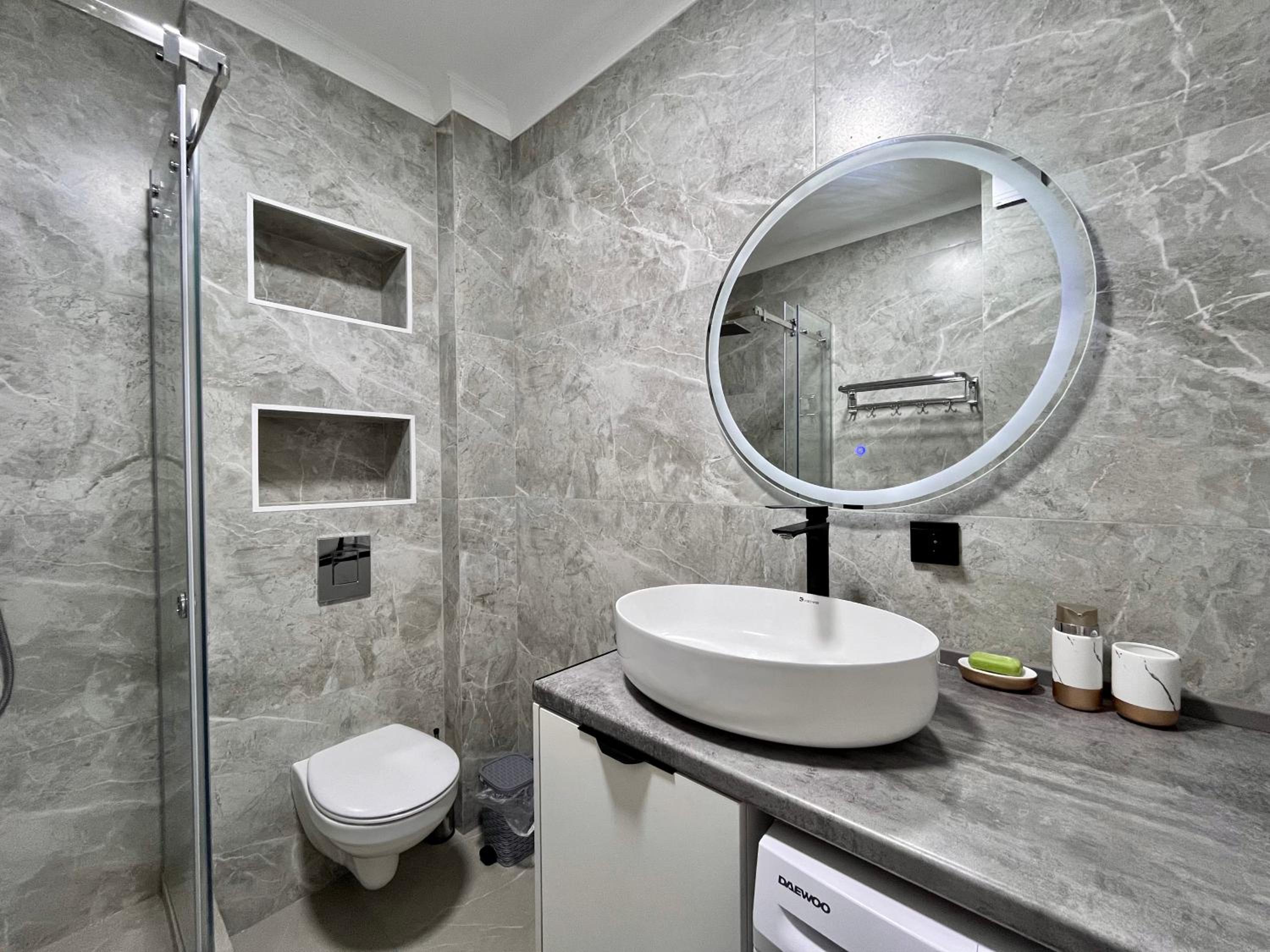 Stylish Raimbek11 Residence, 1BR nearby metro & drinking water as a gift view 5