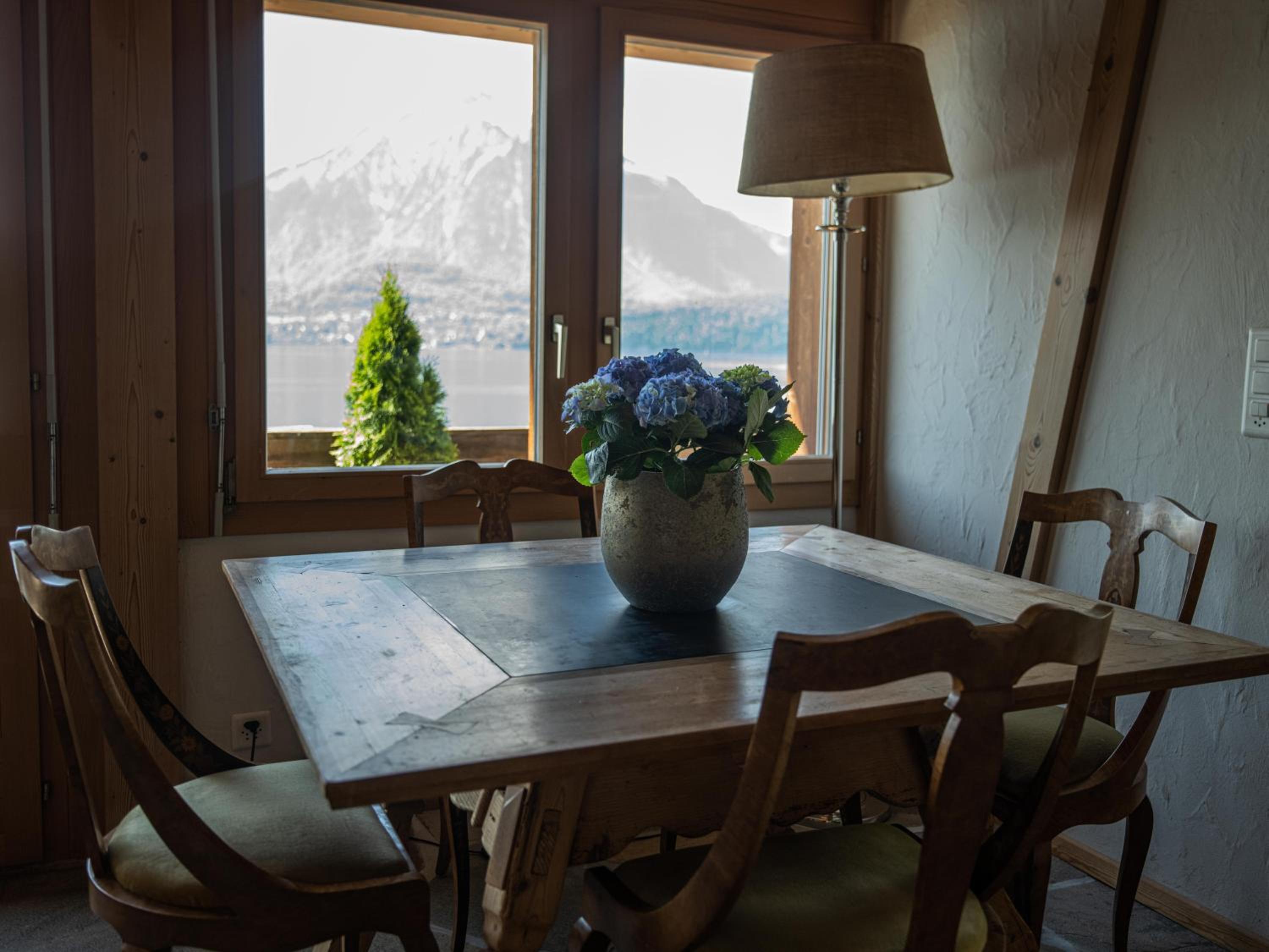Lakeside Chalet with Panorama View