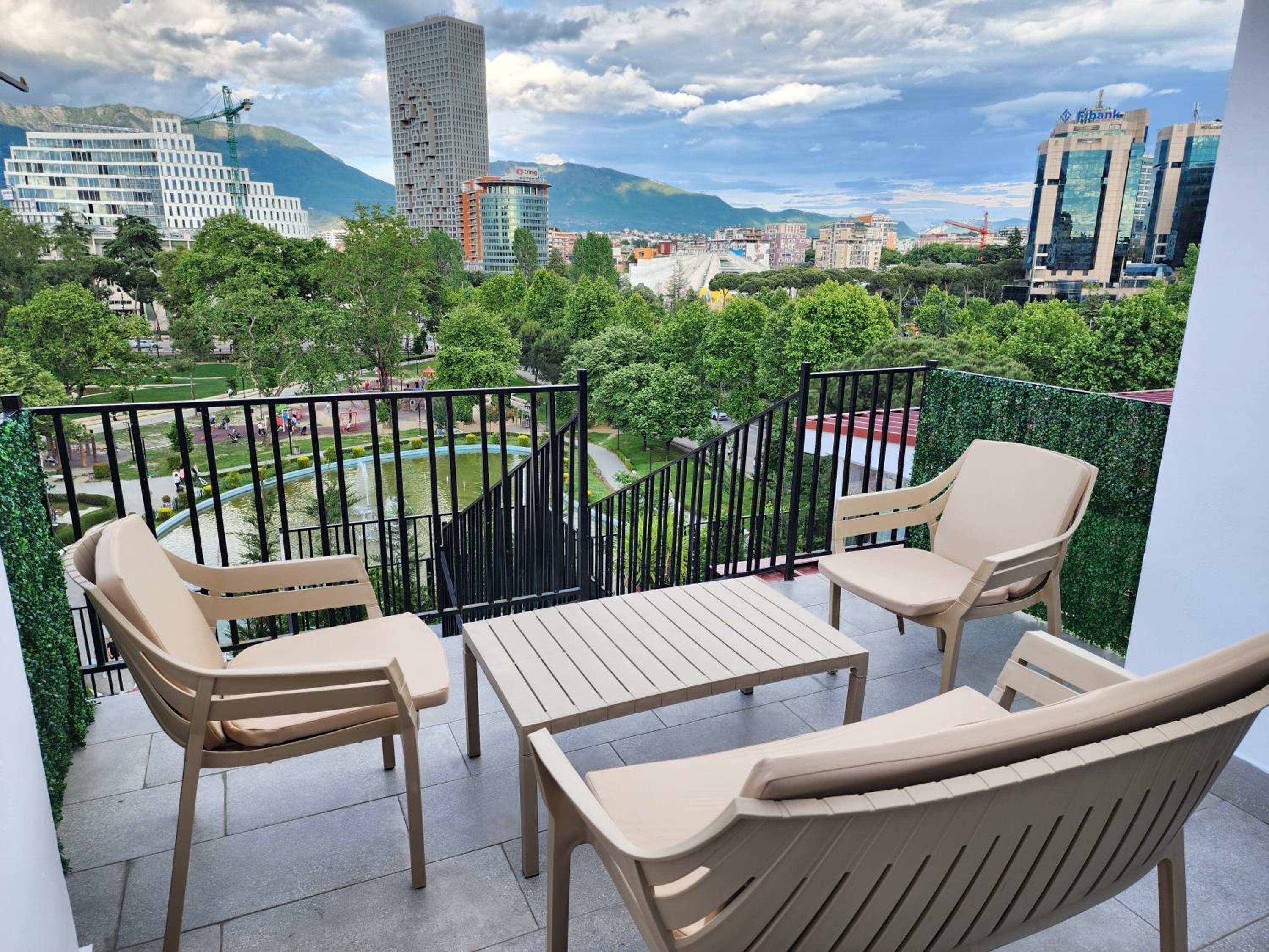 Tirana City Center Penthouse Oasis