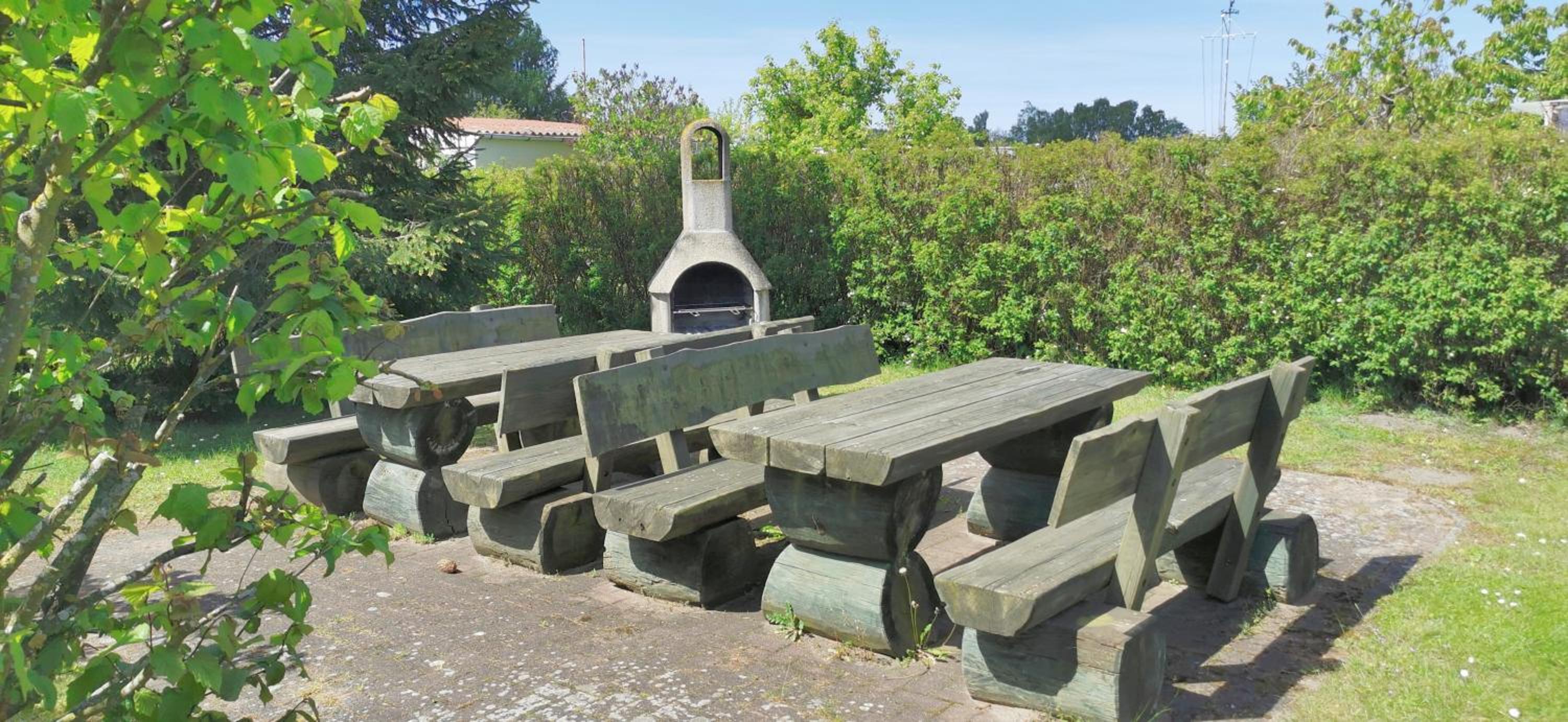 Fewo Strandläufer Usedom im Grünen ruhig Terrasse Parkplatz