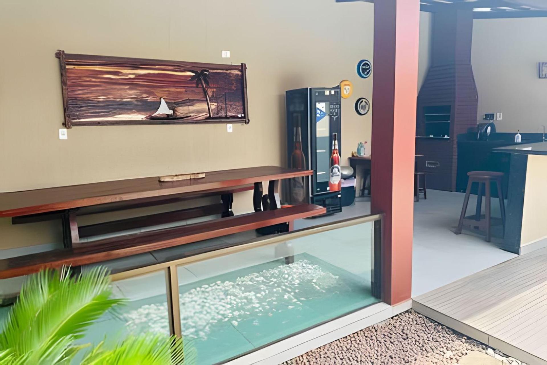 Casa luxo beira mar 5 qtos e piscina