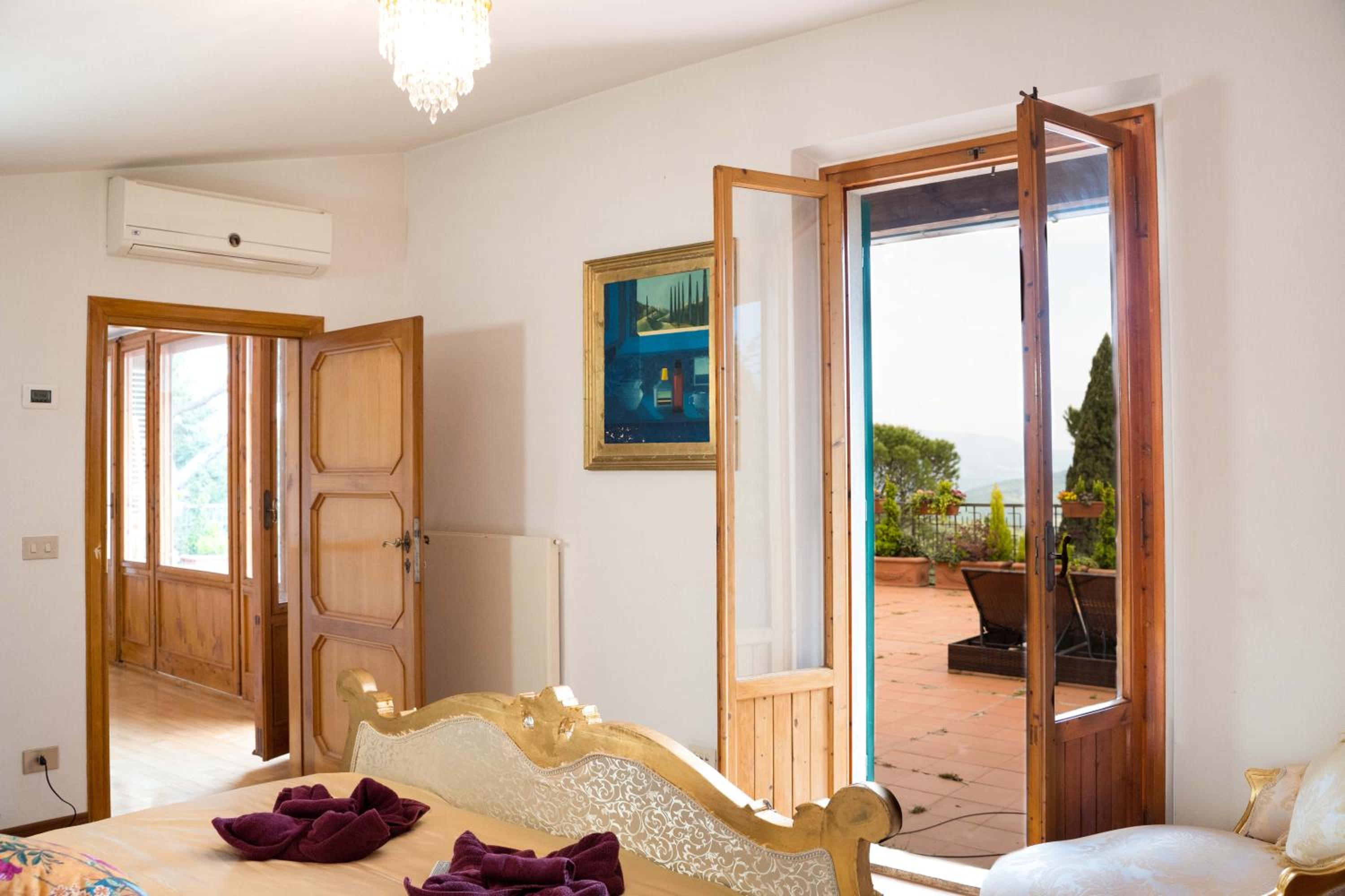 Majestic Villa in Hills of Florence with Gardens Gym Jacuzzi and Sauna