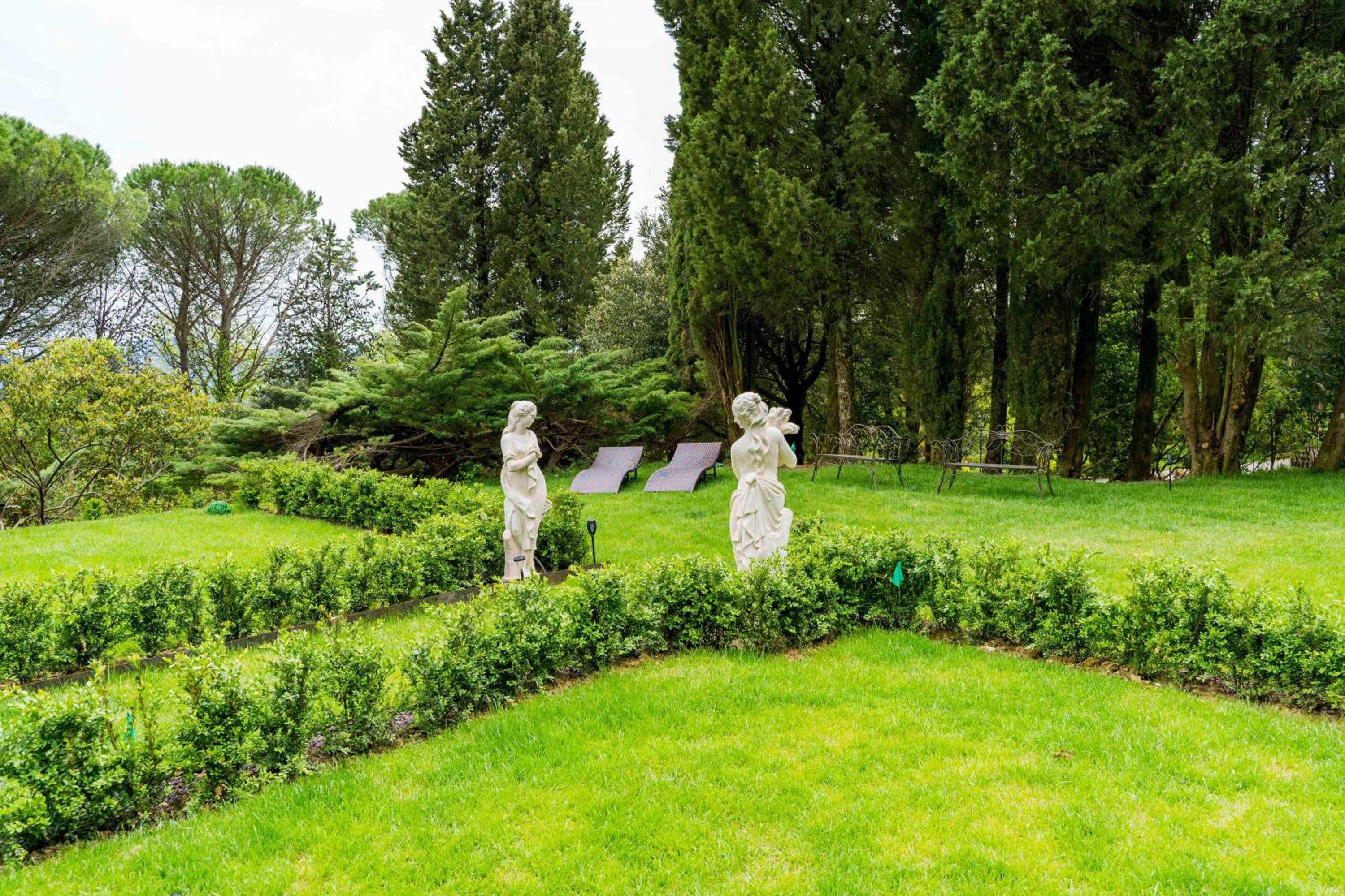 Majestic Villa in Hills of Florence with Gardens Gym Jacuzzi and Sauna